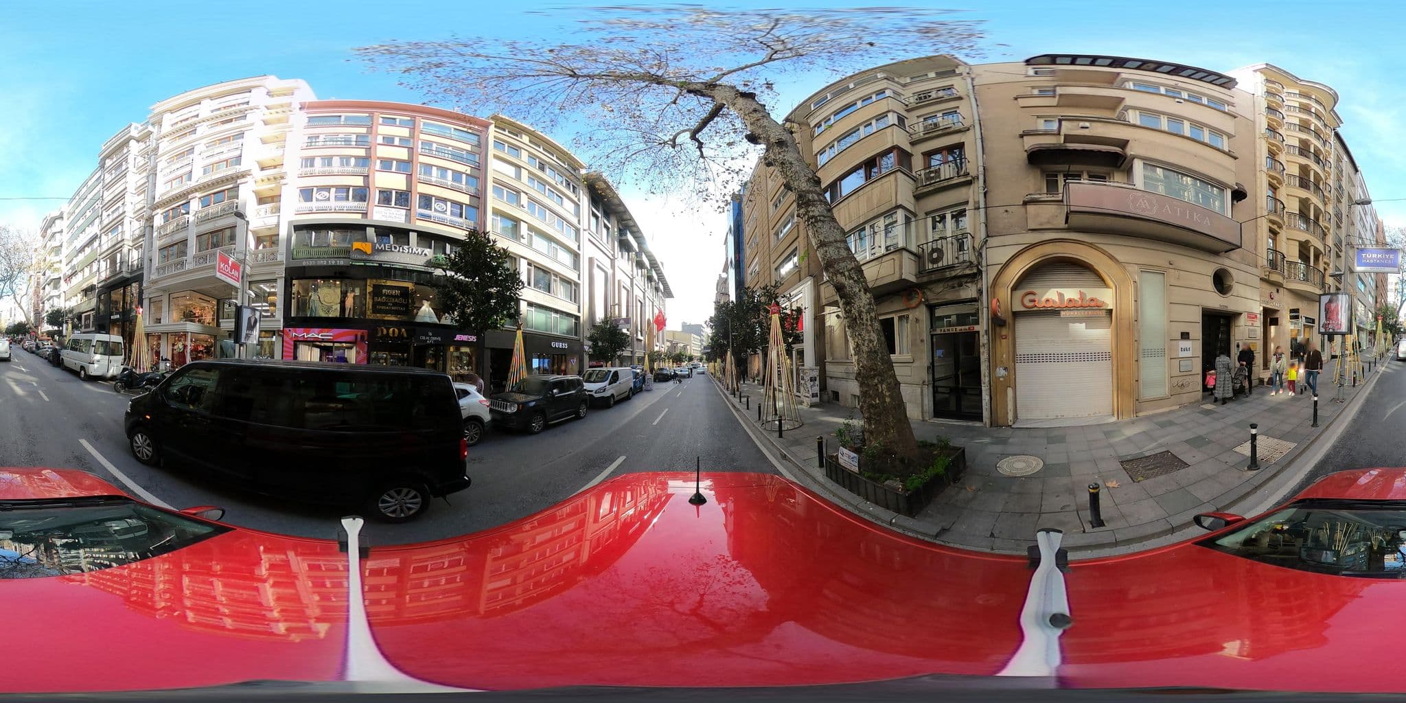 Street view near Emir Hospitality, Şişli — © ademturkmen (CC BY-SA · Mapillary)