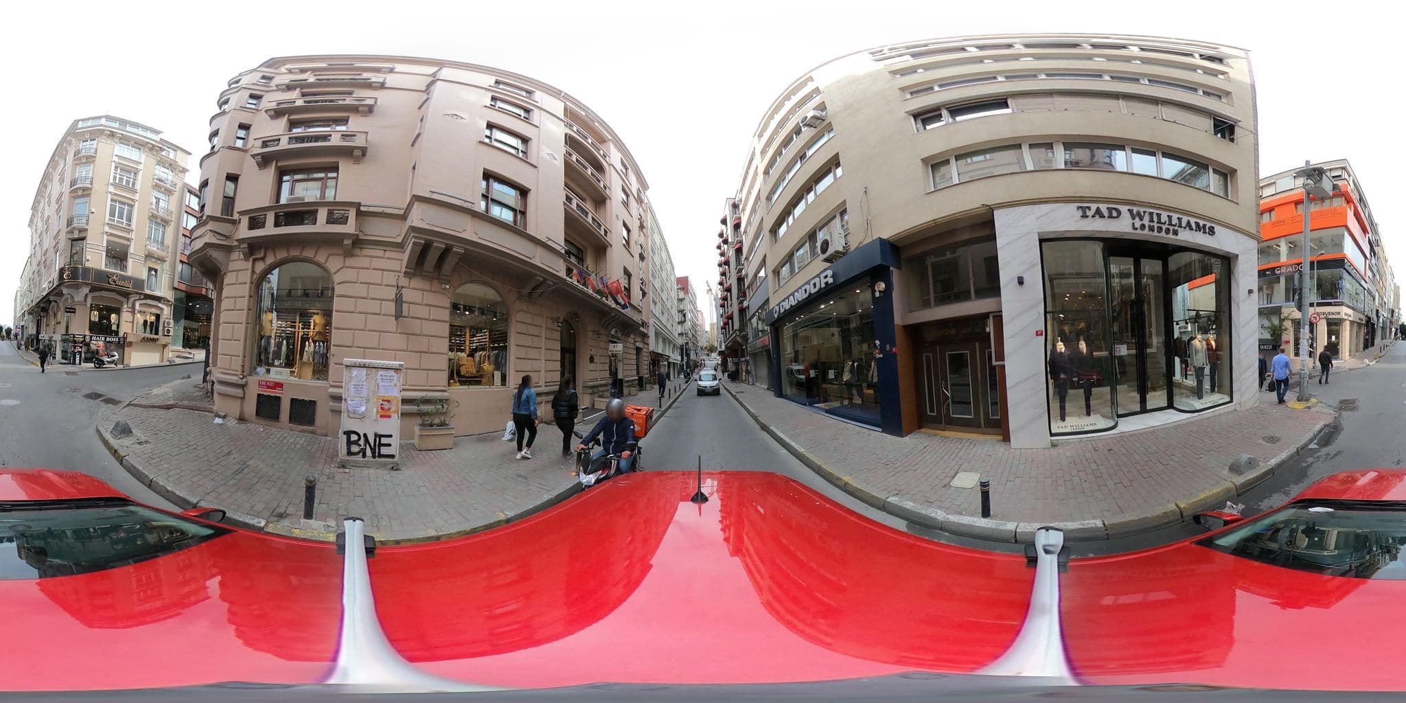 Street view near Valide Otel, Şişli — © ademturkmen (CC BY-SA · Mapillary)