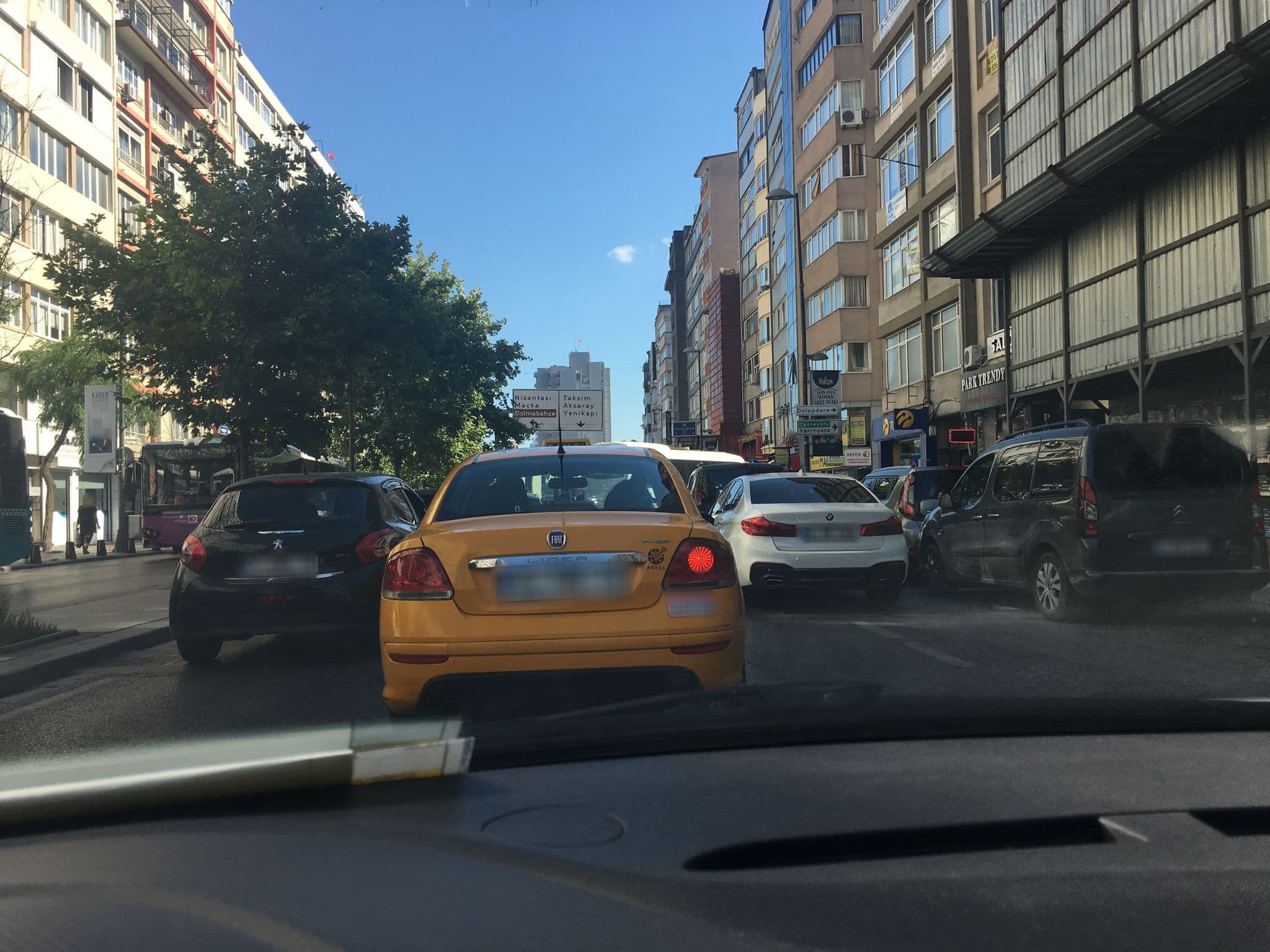 Street view near Inncity Hotel Nisantasi, Şişli — © myusufuyan (CC BY-SA · Mapillary)