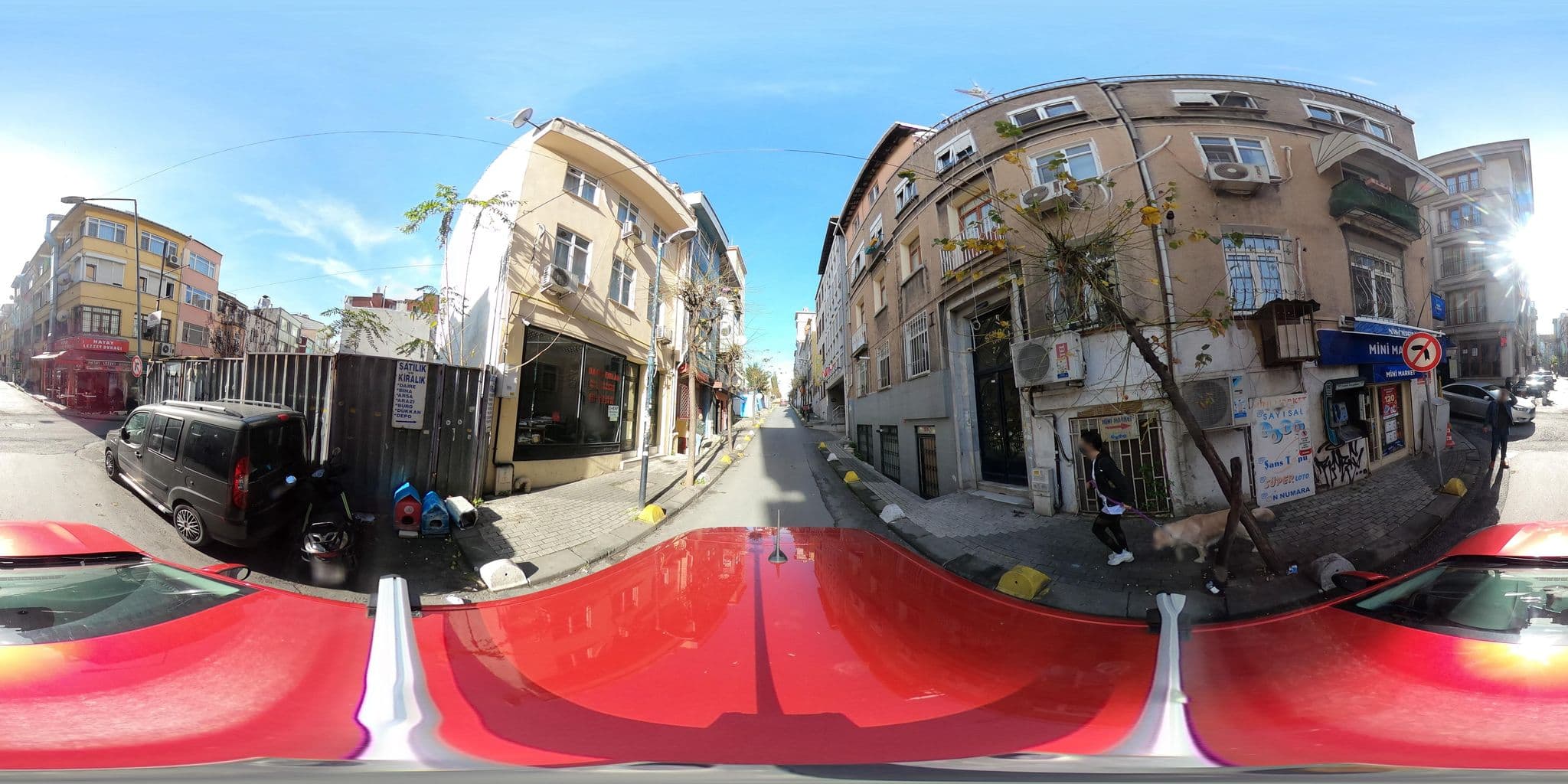 Street view near Comfort Suite Taksim, Şişli — © ademturkmen (CC BY-SA · Mapillary)