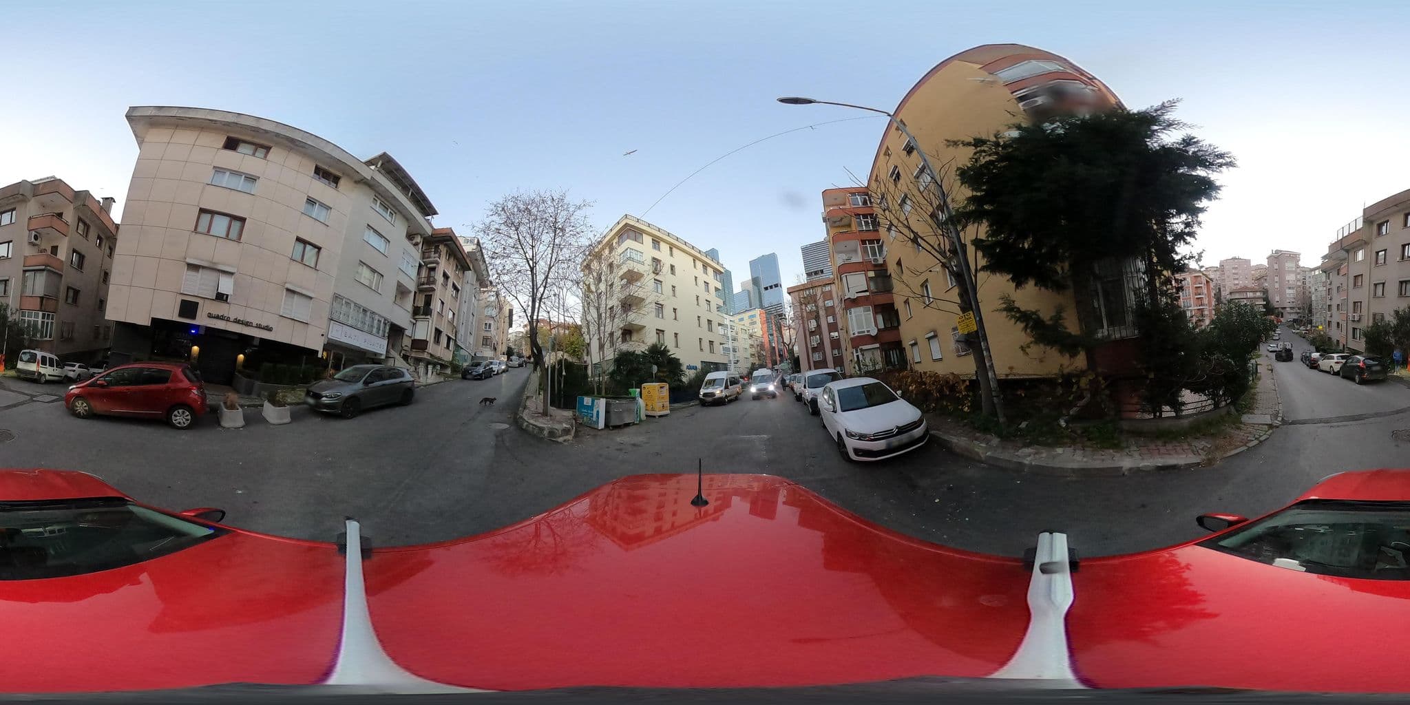 Street view near Oflaz Apartmani, Şişli — © ademturkmen (CC BY-SA · Mapillary)
