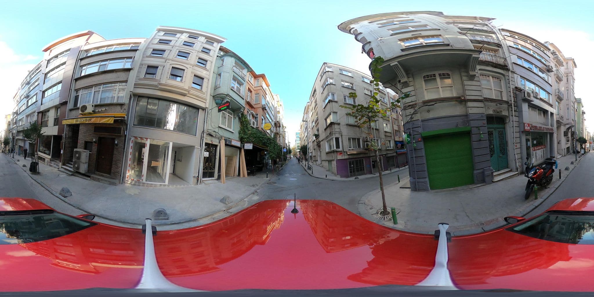 Street view near Regard Hotel, Şişli — © yturkmenoglu (CC BY-SA · Mapillary)