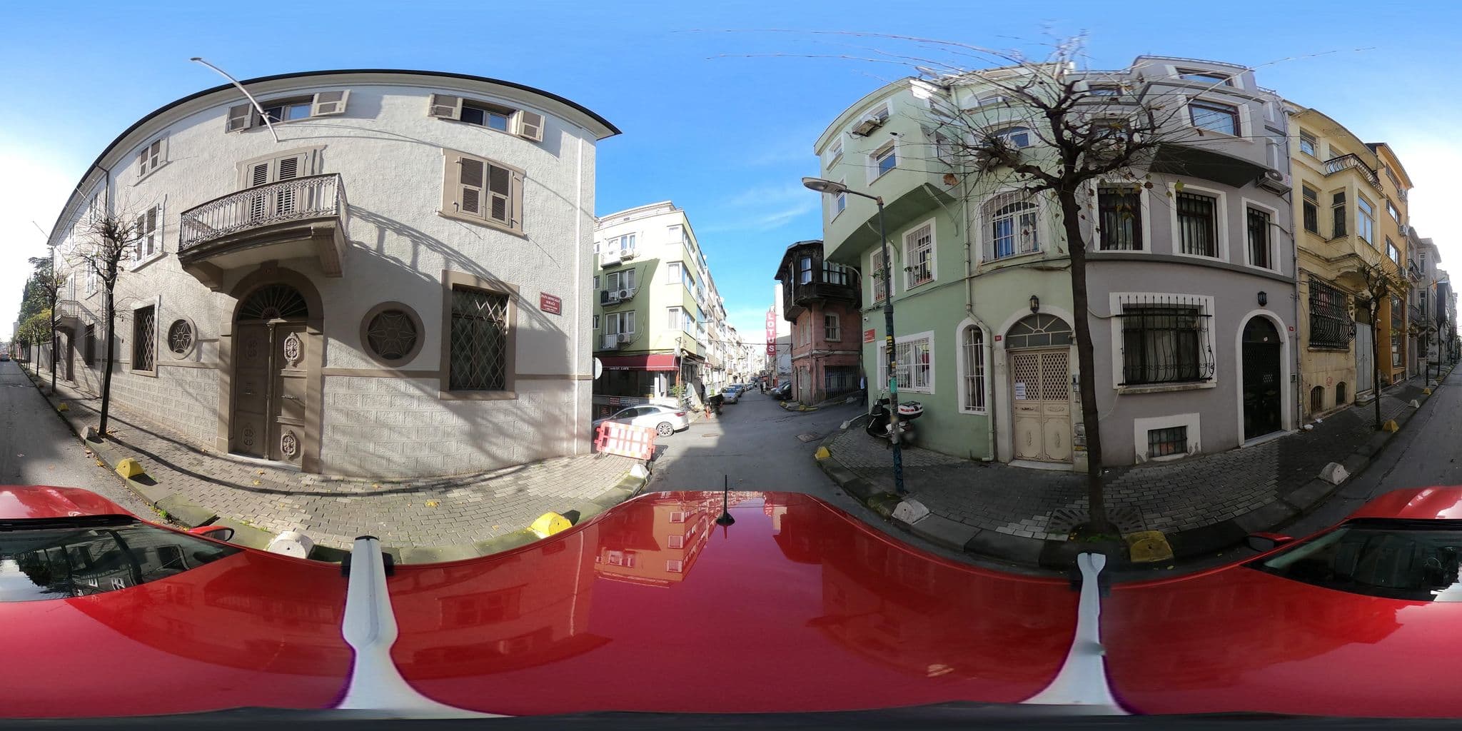 Street view near Roncalli Park Suites, Şişli — © ademturkmen (CC BY-SA · Mapillary)