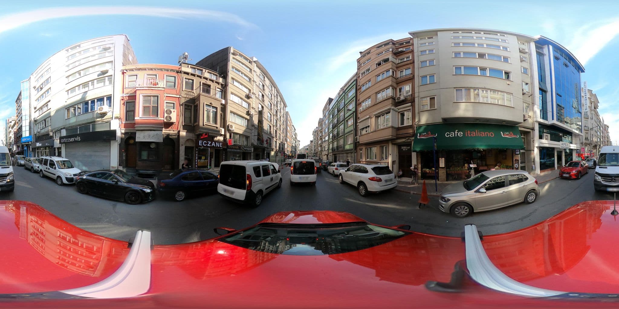 Street view near Saygin Palas, Şişli — © ademturkmen (CC BY-SA · Mapillary)