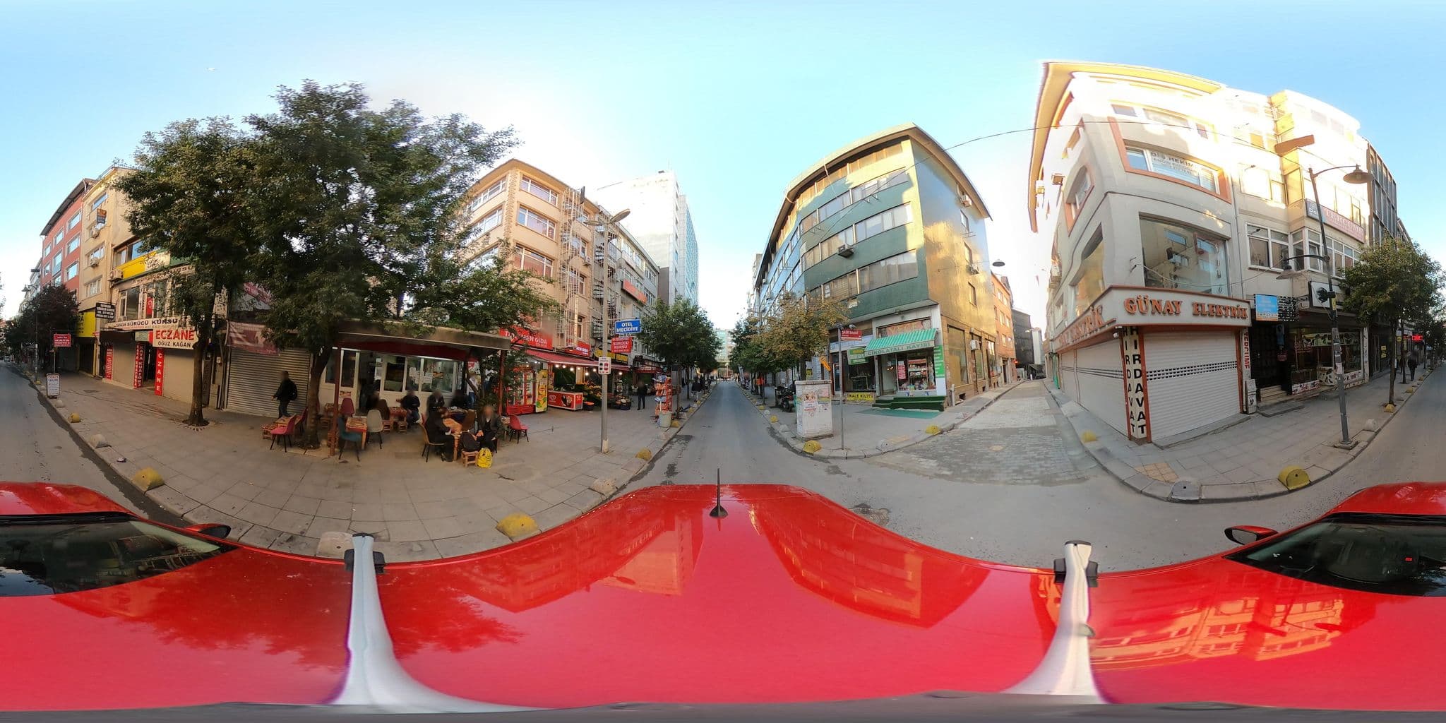 Street view near Otel Mecidiye, Şişli — © ademturkmen (CC BY-SA · Mapillary)
