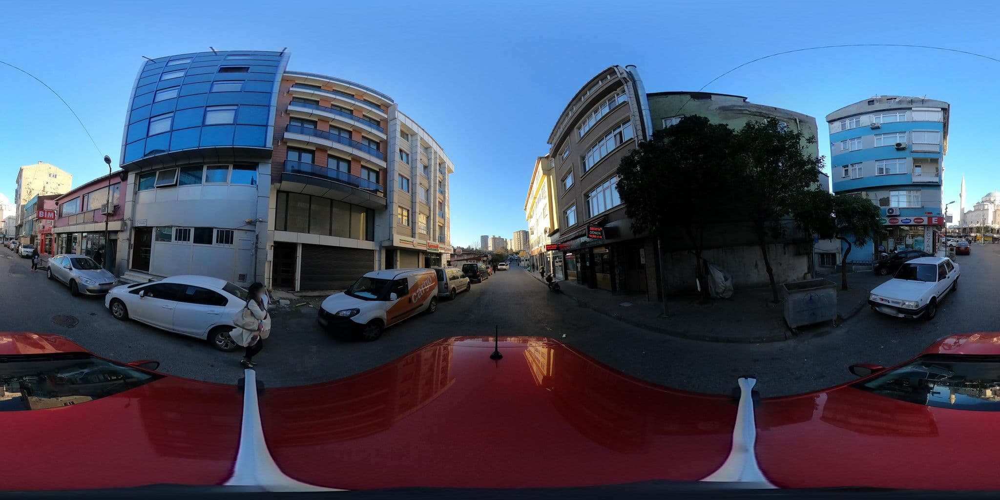 Street view near Ozel Bilgi Ogrenci Yurdu, Şişli — © ademturkmen (CC BY-SA · Mapillary)