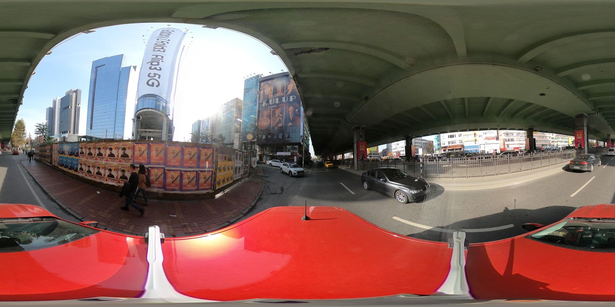 Street view near Galatasaray Oteli Şantiyesi - Erbay Alüminyum, Şişli — © ademturkmen (CC BY-SA · Mapillary)