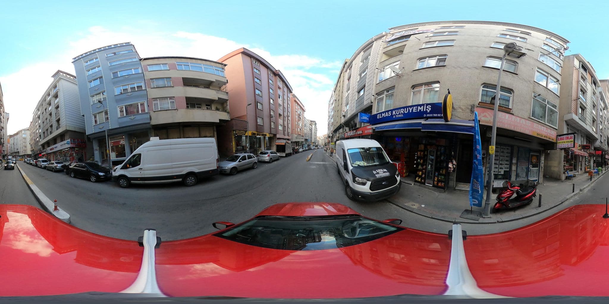 Street view near Ceylanpınar Öğretmenevi, Şişli — © ademturkmen (CC BY-SA · Mapillary)
