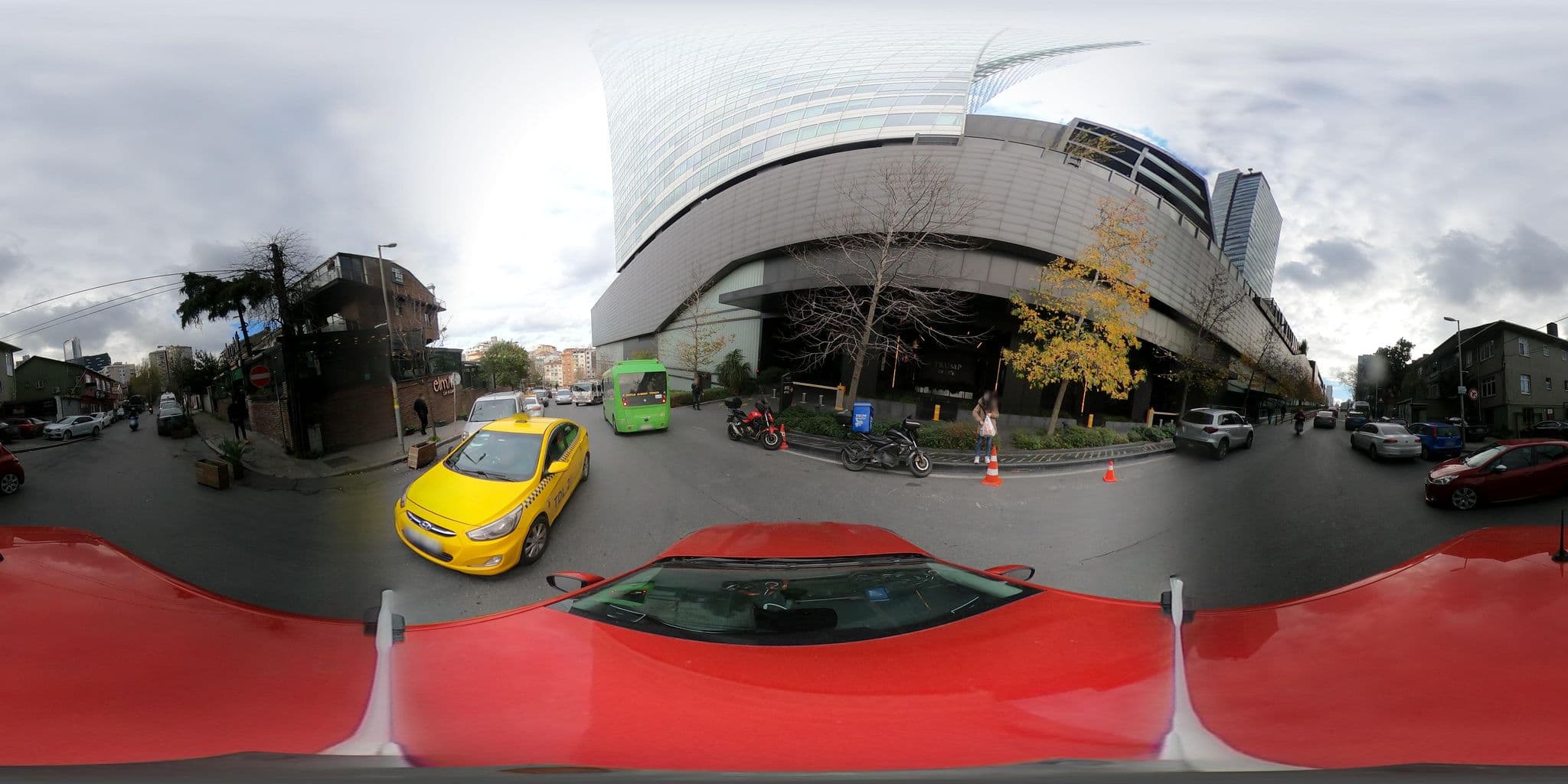 Street view near The Blue Furat Turizm, Şişli — © ademturkmen (CC BY-SA · Mapillary)