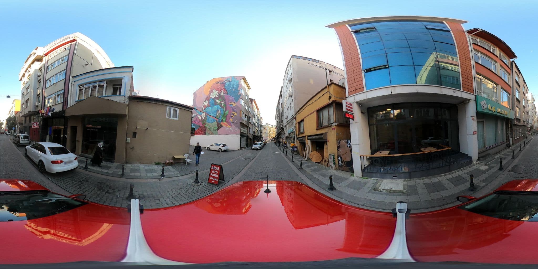 Street view near bade2 hotel, Salacak — © ademturkmen (CC BY-SA · Mapillary)
