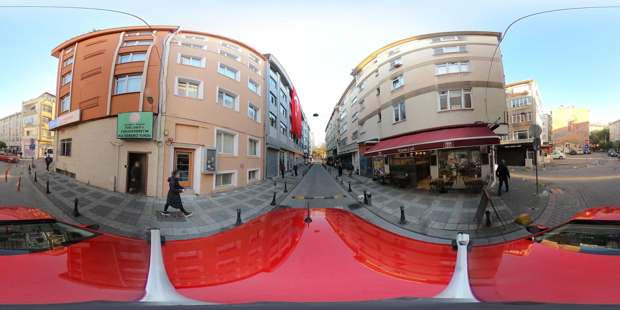 Street view near Armoni City Kadıköy, Salacak — © ademturkmen (CC BY-SA · Mapillary)