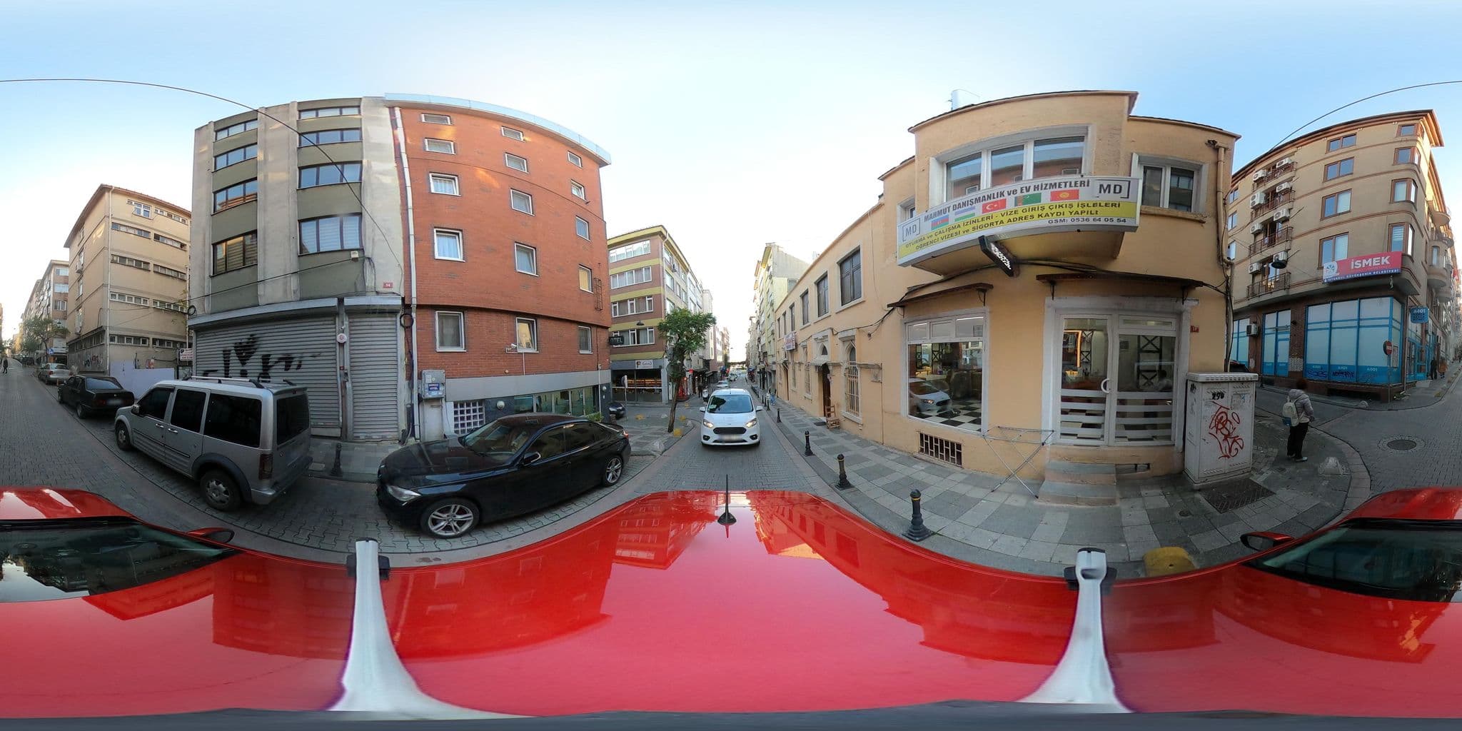 Street view near Konak Hotel, Salacak — © ademturkmen (CC BY-SA · Mapillary)