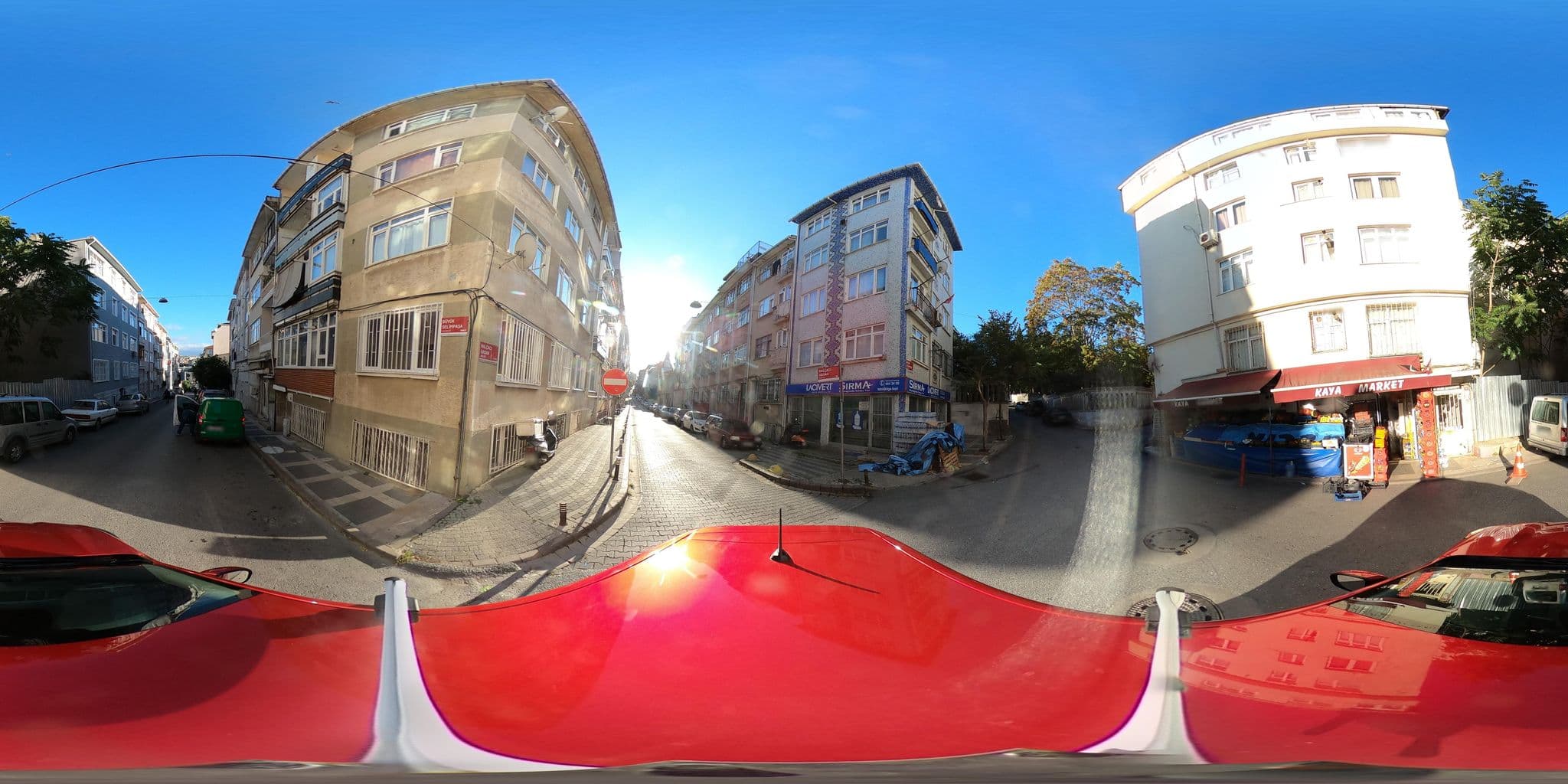 Street view near Merdo Joseph Fevo Gold Suite Palace Residance, Salacak — © ademturkmen (CC BY-SA · Mapillary)