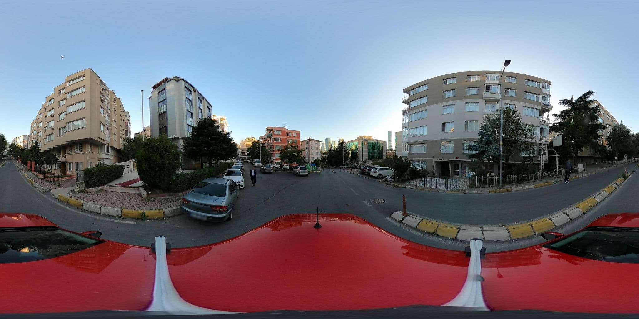 Street view near Hotel HALKBANK, Şişli — © ademturkmen (CC BY-SA · Mapillary)
