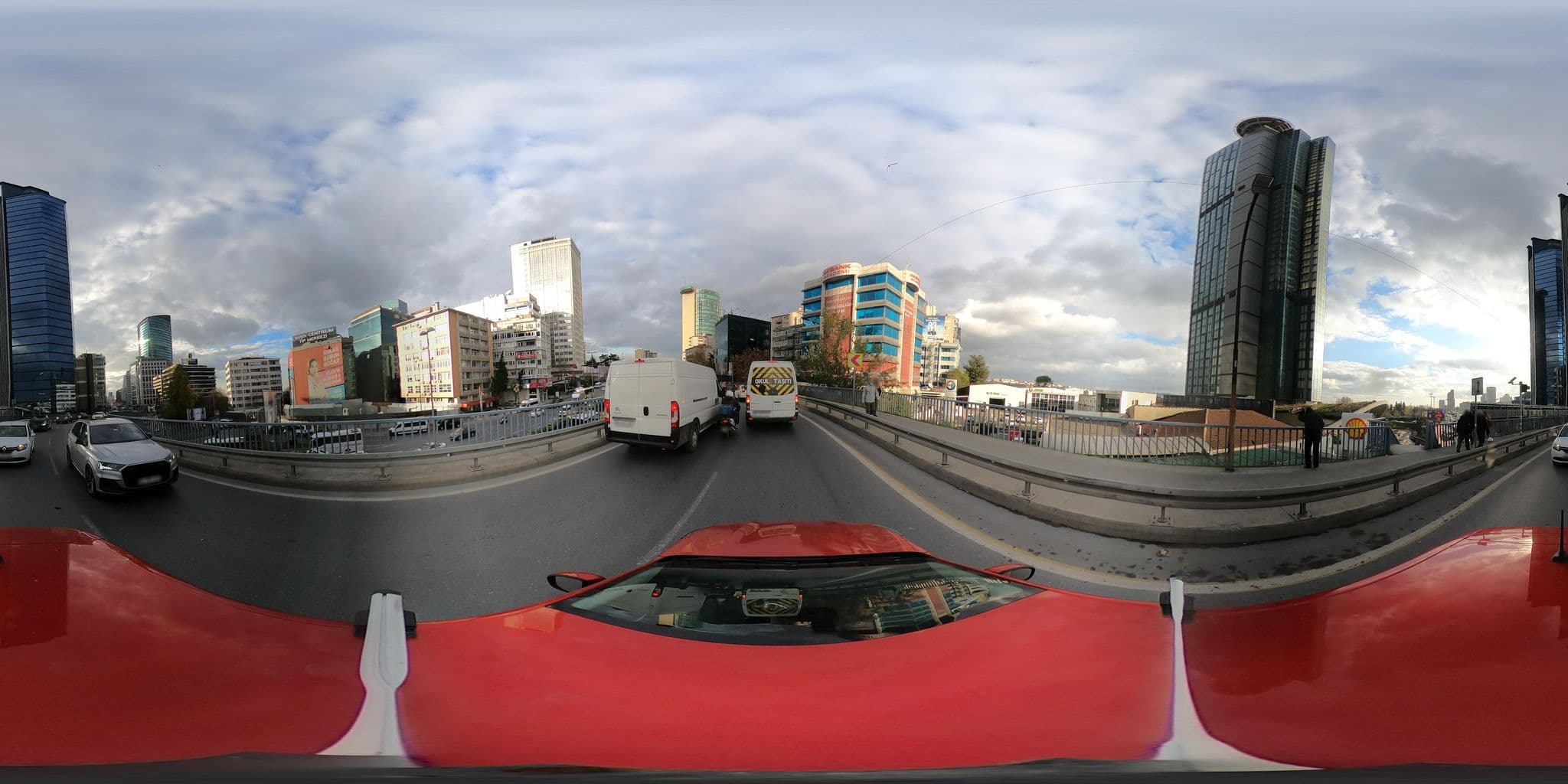 Street view near The plazza otel, Levent — © ademturkmen (CC BY-SA · Mapillary)