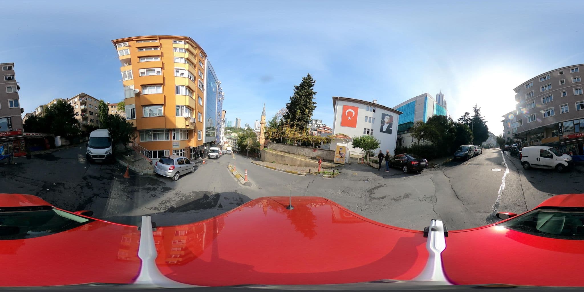 Street view near Halkbank Misafirhanesi, Levent — © ademturkmen (CC BY-SA · Mapillary)