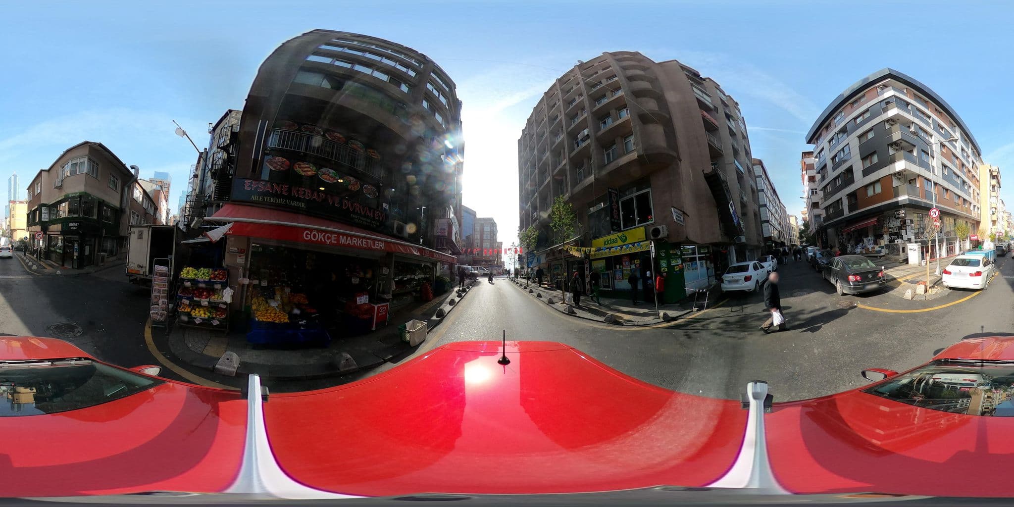 Street view near Koral Dugun Salonu, Levent — © ademturkmen (CC BY-SA · Mapillary)
