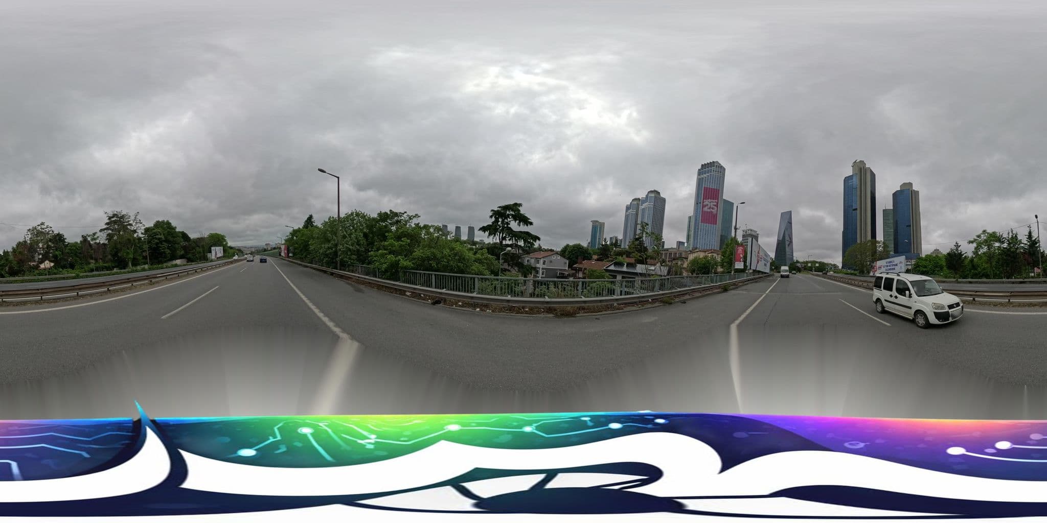 Street view near New House Hotel, Levent — © burakonder (CC BY-SA · Mapillary)