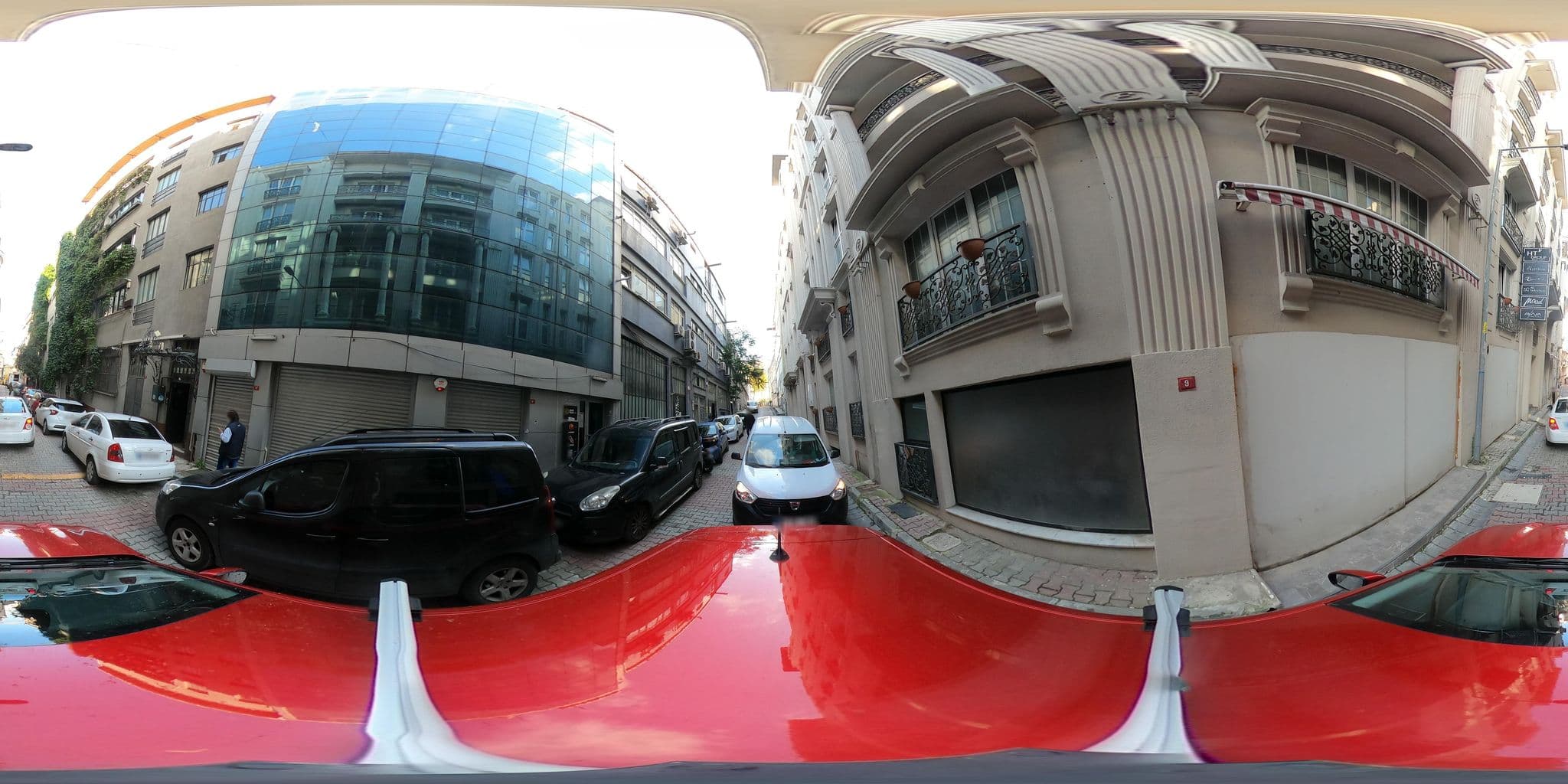 Street view near Istanbul Desing Suites, Levent — © ademturkmen (CC BY-SA · Mapillary)