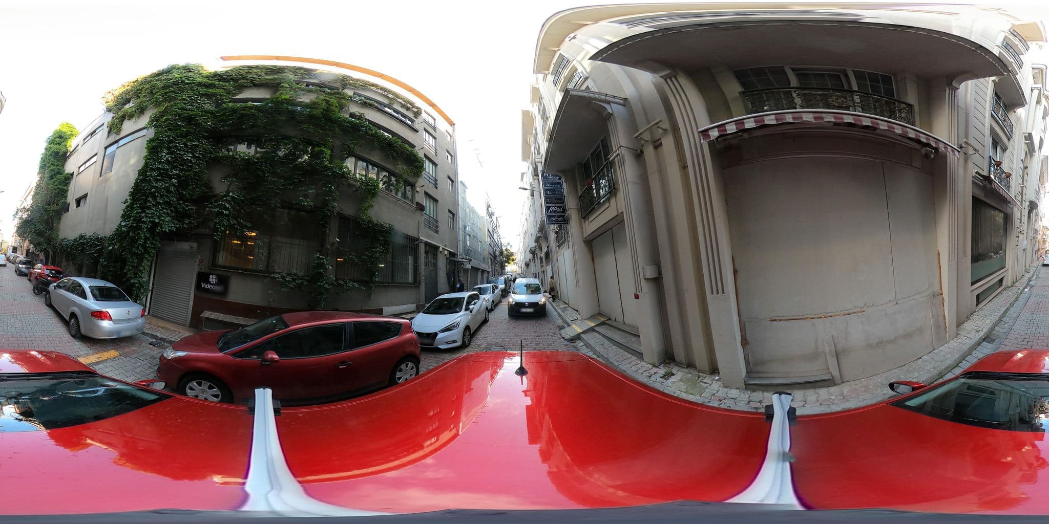 Street view near The Selection Design Suites, Levent — © ademturkmen (CC BY-SA · Mapillary)