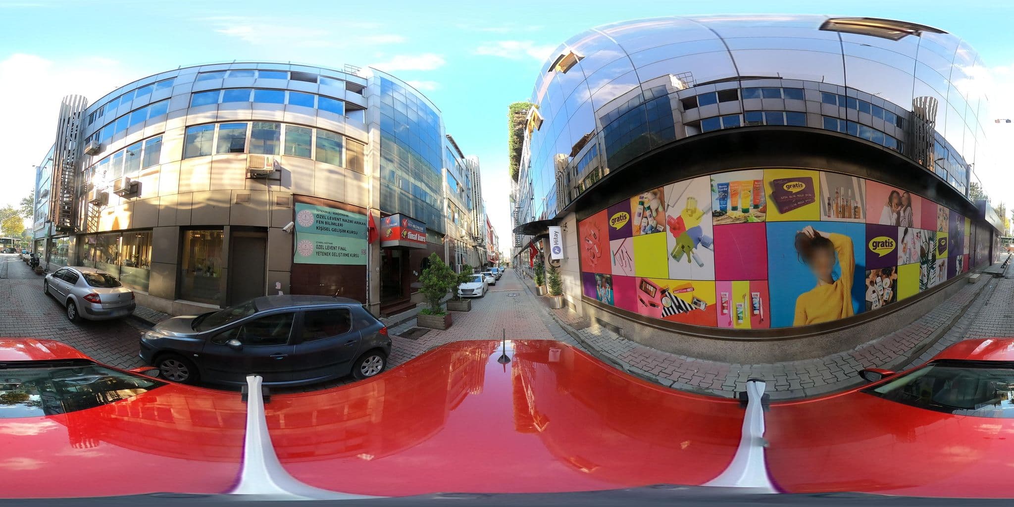 Street view near Chakra Suites Levent Hotel And Brasserie By Yükseller, Levent — © ademturkmen (CC BY-SA · Mapillary)
