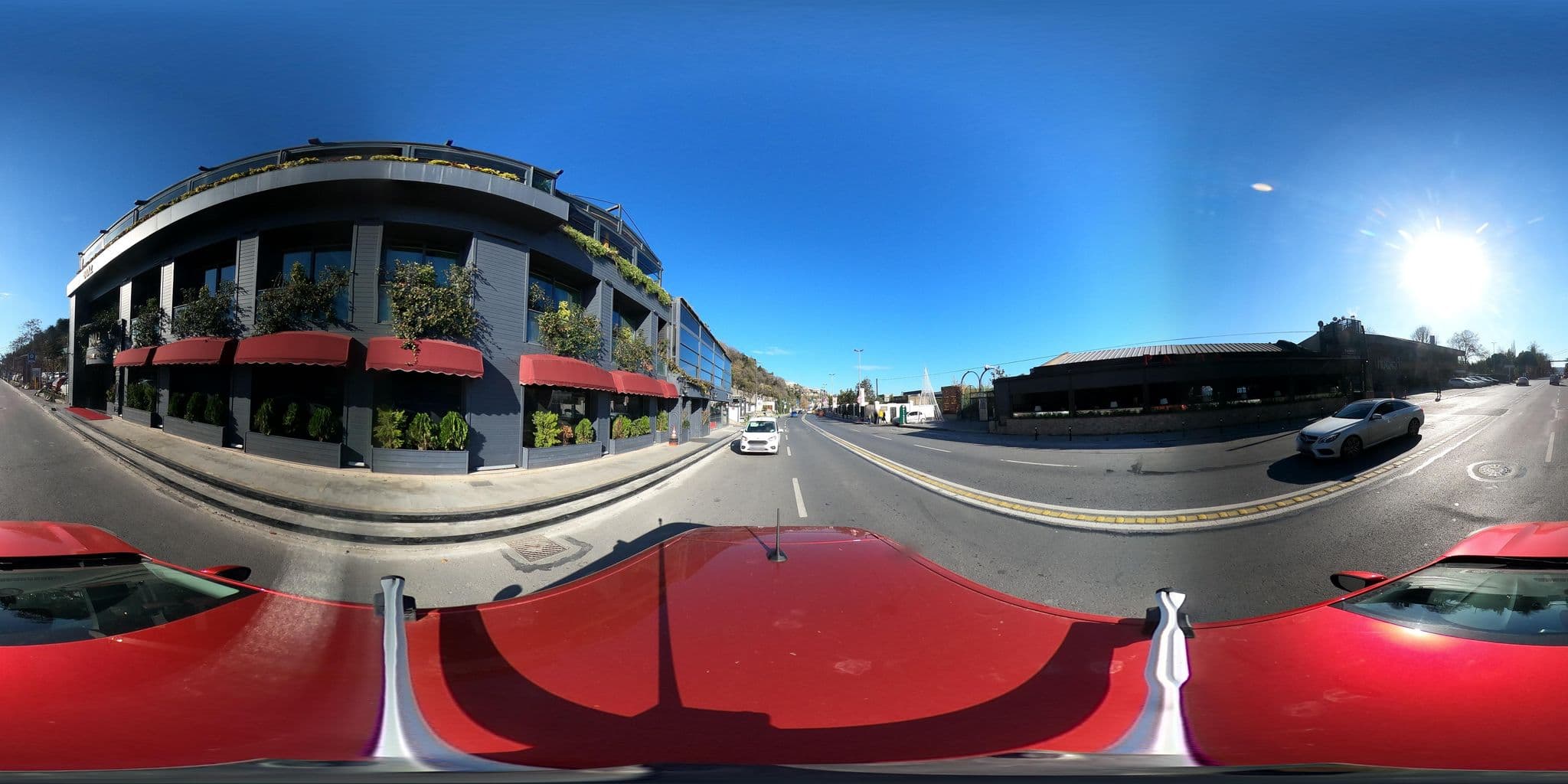 Street view near Bosphorus Caravan Park, Kuruçeşme — © ademturkmen (CC BY-SA · Mapillary)