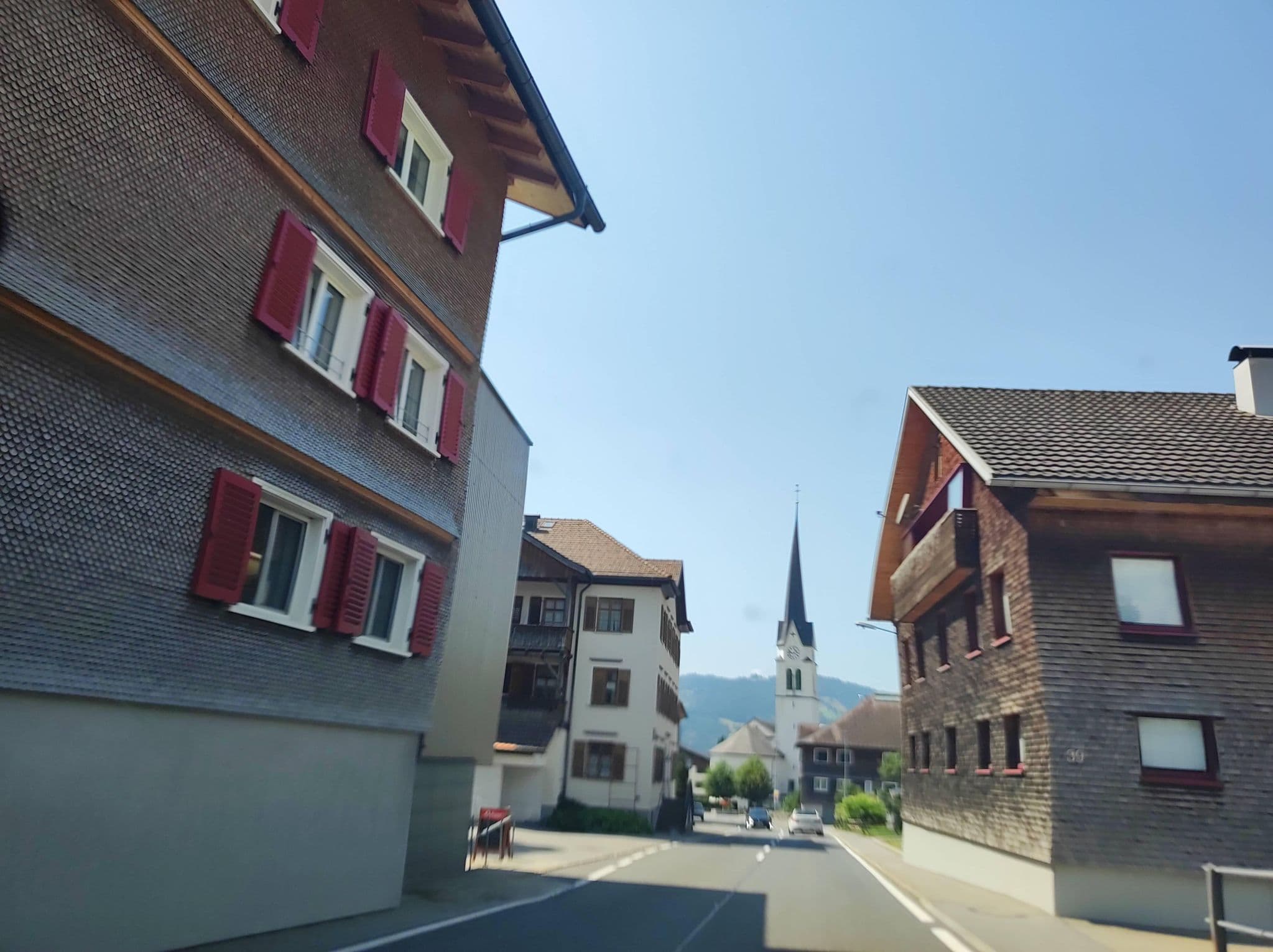 Street view near Hotel Adler, Lingenau — © msdess (CC BY-SA · Mapillary)