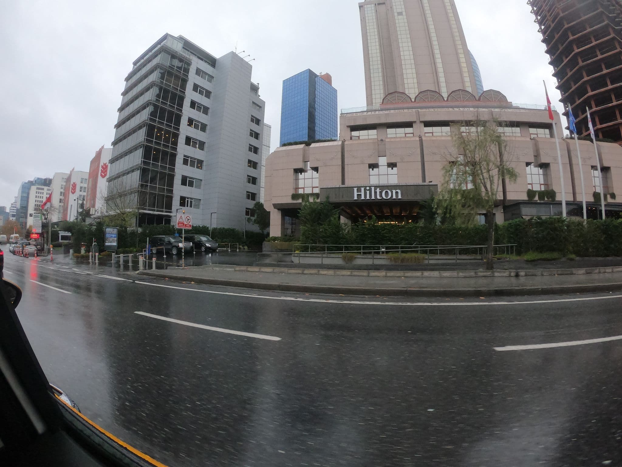 Street view near Housel Istanbul, Maslak — © ferahkoksal (CC BY-SA · Mapillary)
