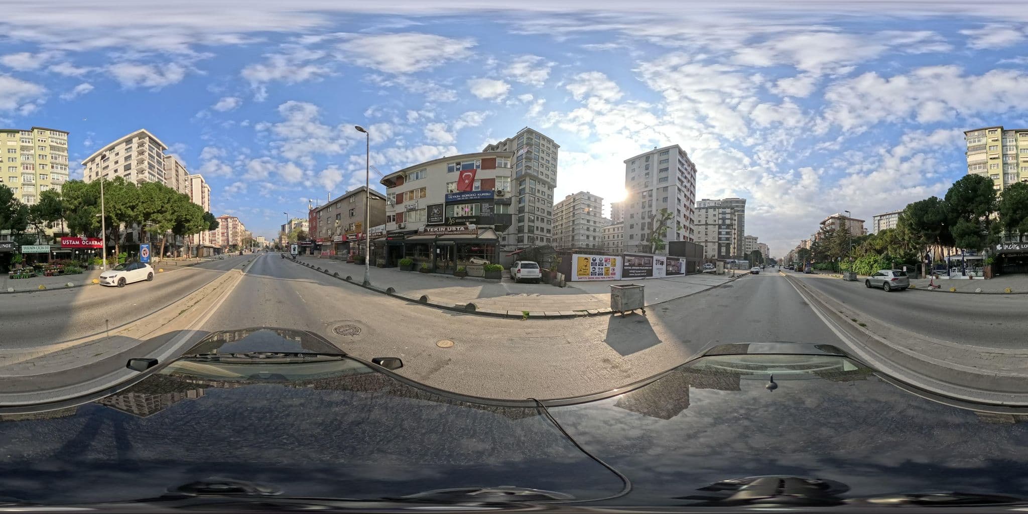 Street view near Okt Kempinski, Ataşehir — © burakonder (CC BY-SA · Mapillary)