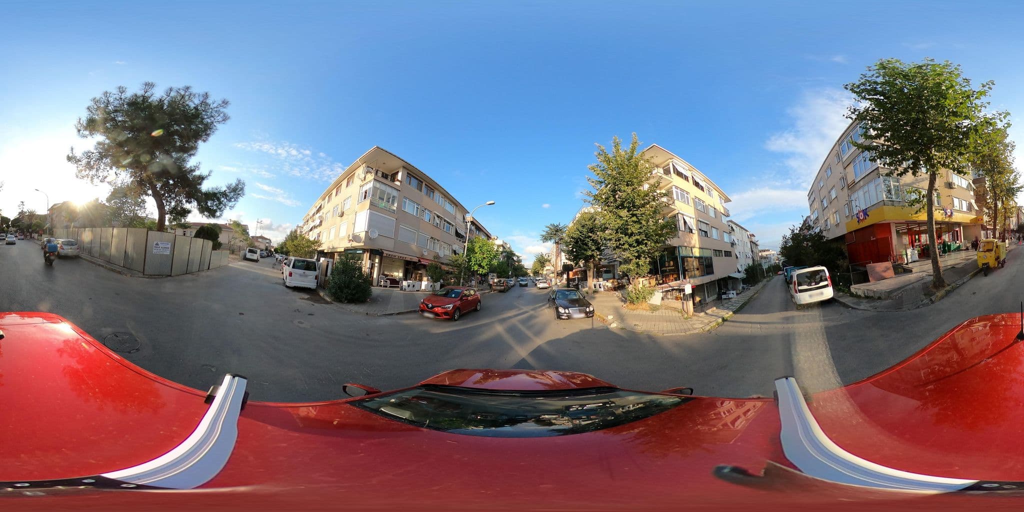 Street view near Kaş Marin Hotel, Ataşehir — © ademturkmen (CC BY-SA · Mapillary)