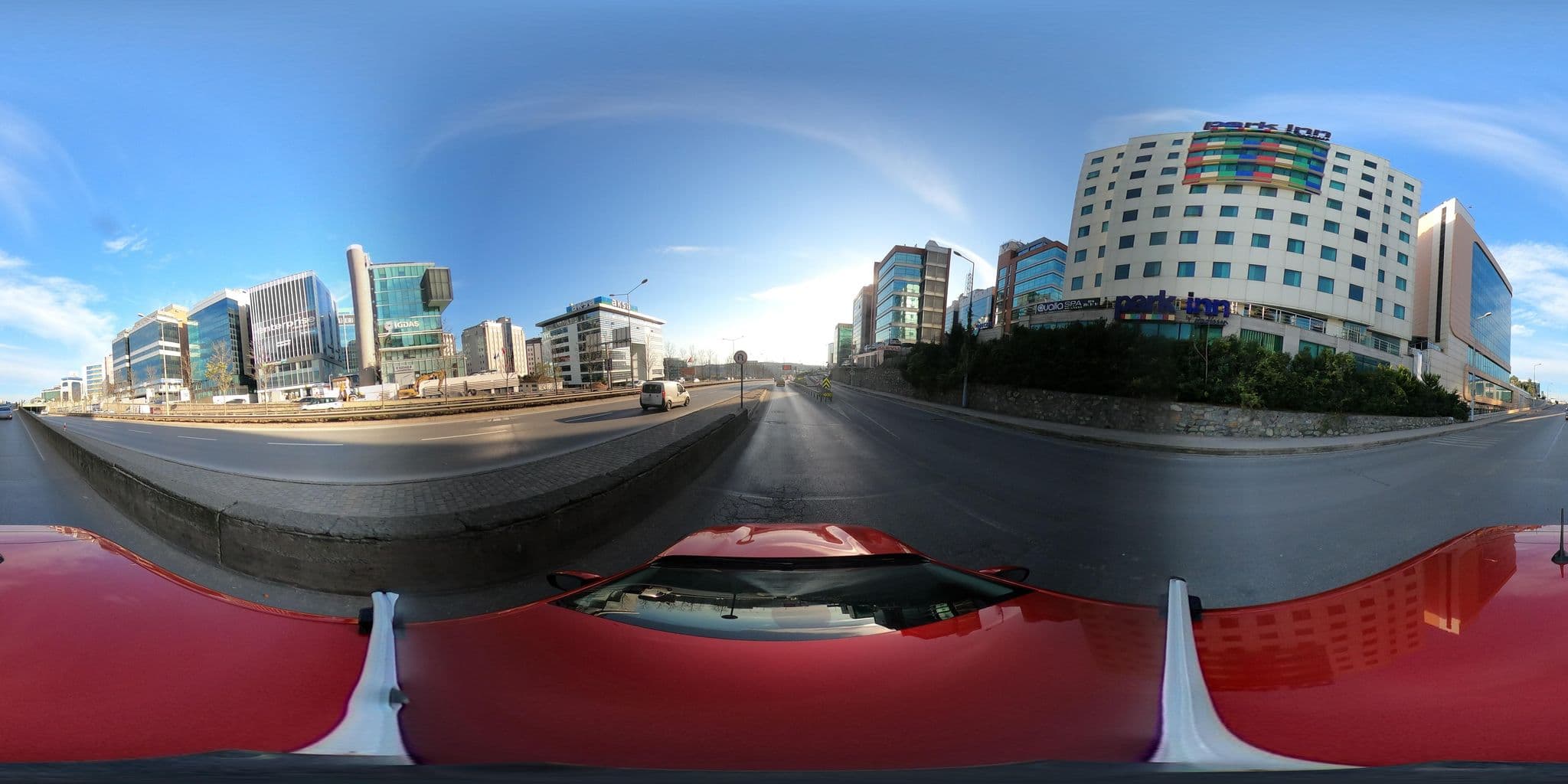 Street view near Park İnn Radisson, Çubuklu — © ademturkmen (CC BY-SA · Mapillary)