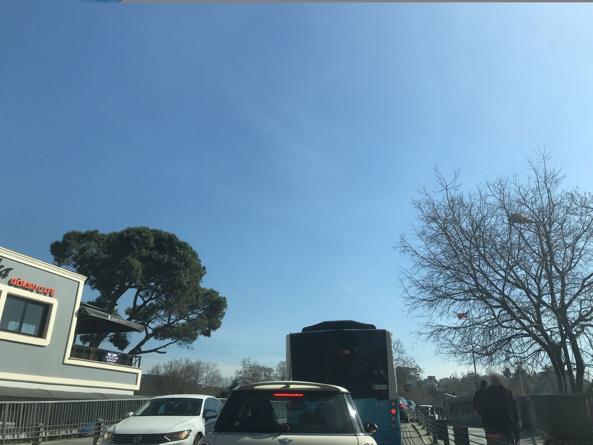 Street view near Beyazıt Hotel, Anadoluhisarı — © ferahkoksal (CC BY-SA · Mapillary)