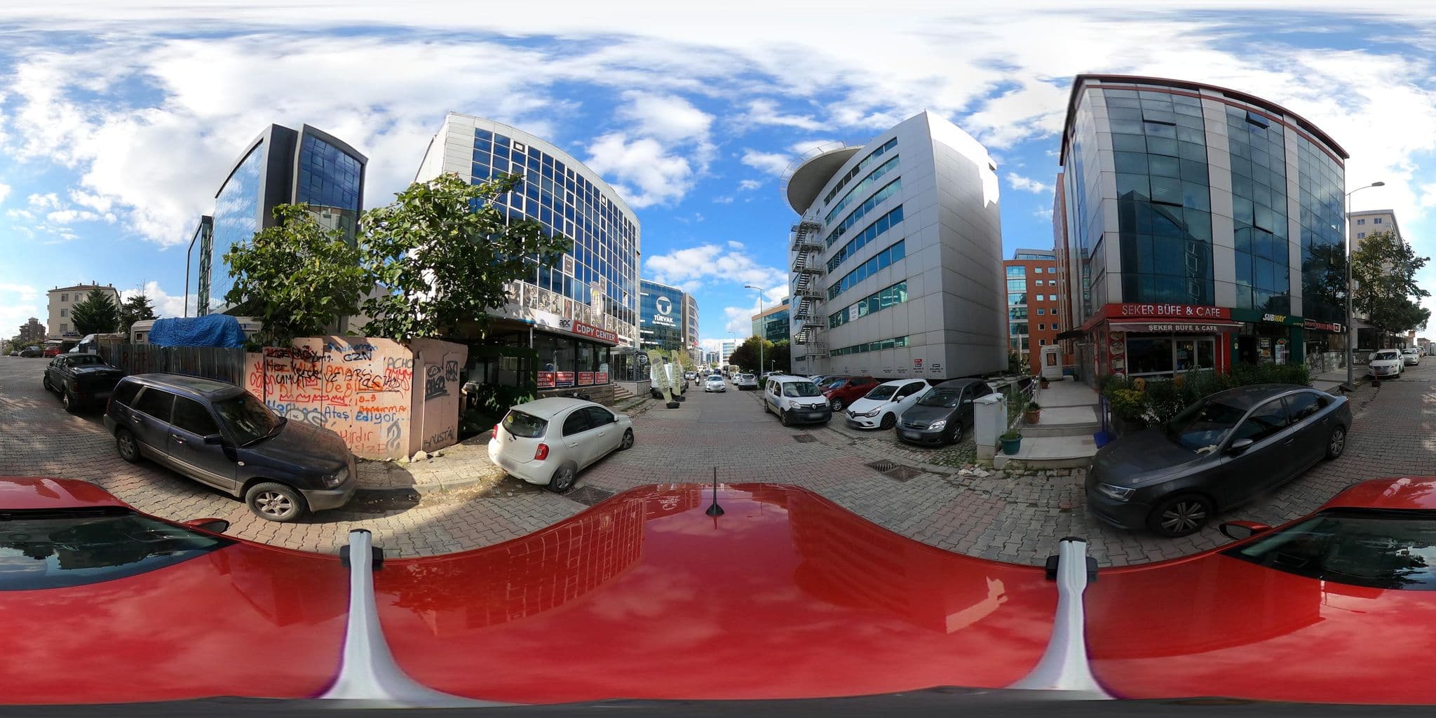 Street view near New Horizons A.Ş., Çubuklu — © ademturkmen (CC BY-SA · Mapillary)