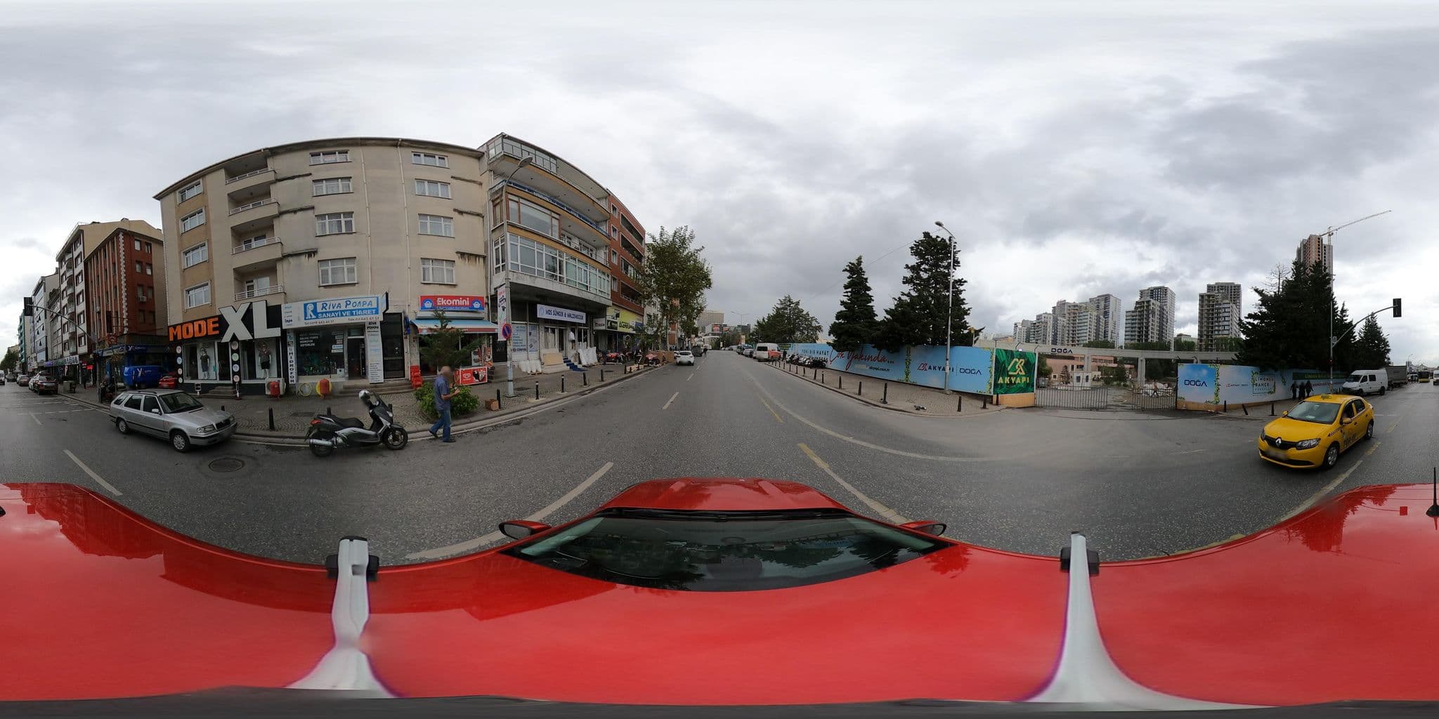 Street view near Huzur Otel, Umraniye — © ademturkmen (CC BY-SA · Mapillary)