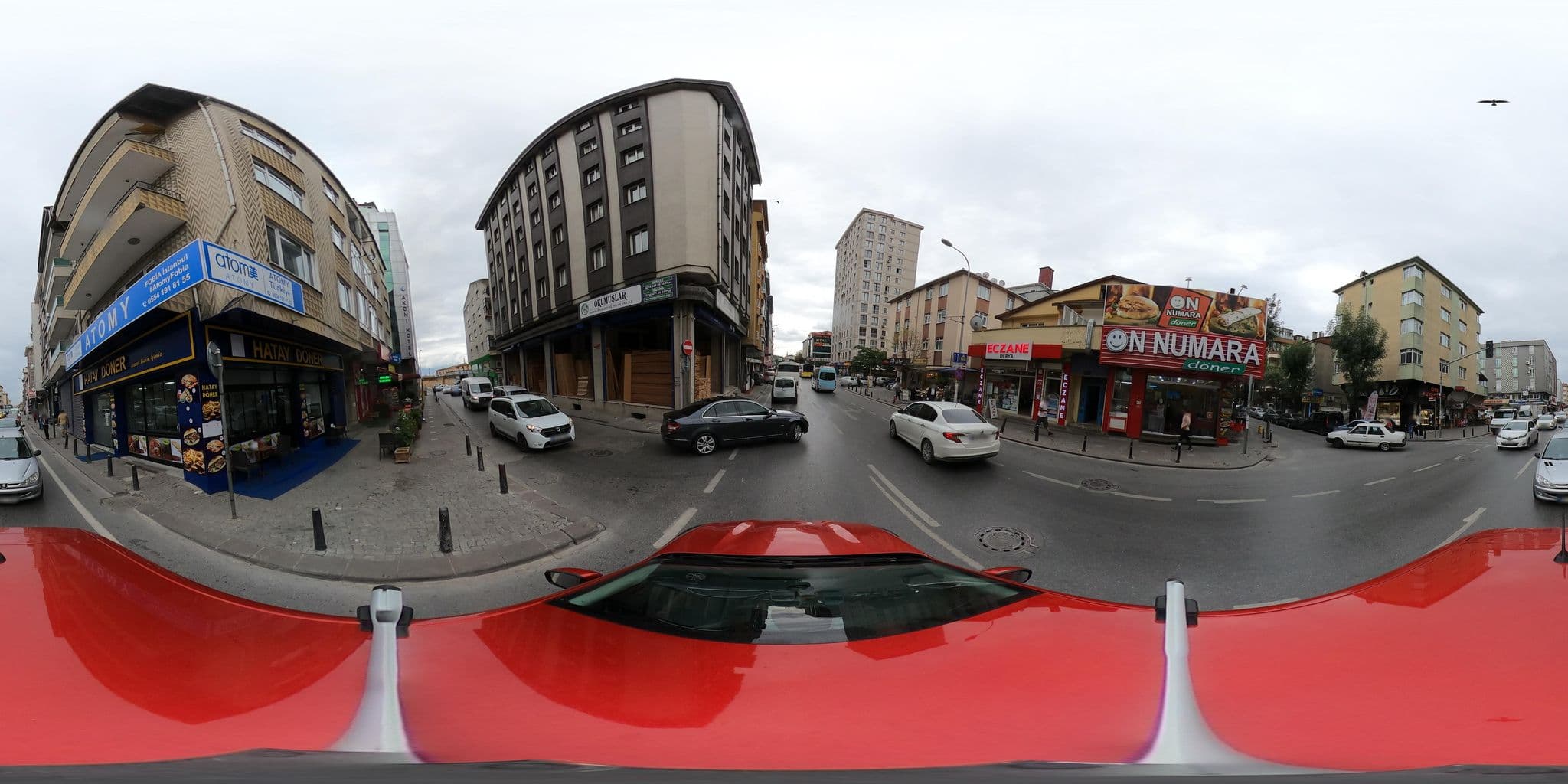 Street view near Akoni Hotel, Umraniye — © ademturkmen (CC BY-SA · Mapillary)