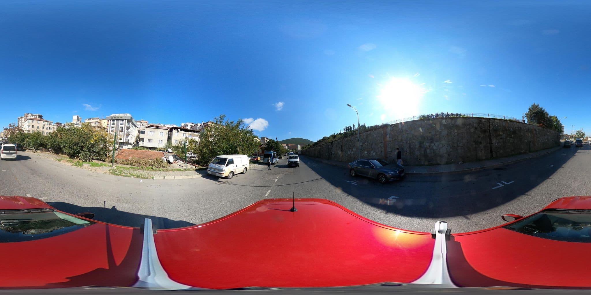 Street view near Sahrakent Otel Samandıra, Ataşehir — © ademturkmen (CC BY-SA · Mapillary)