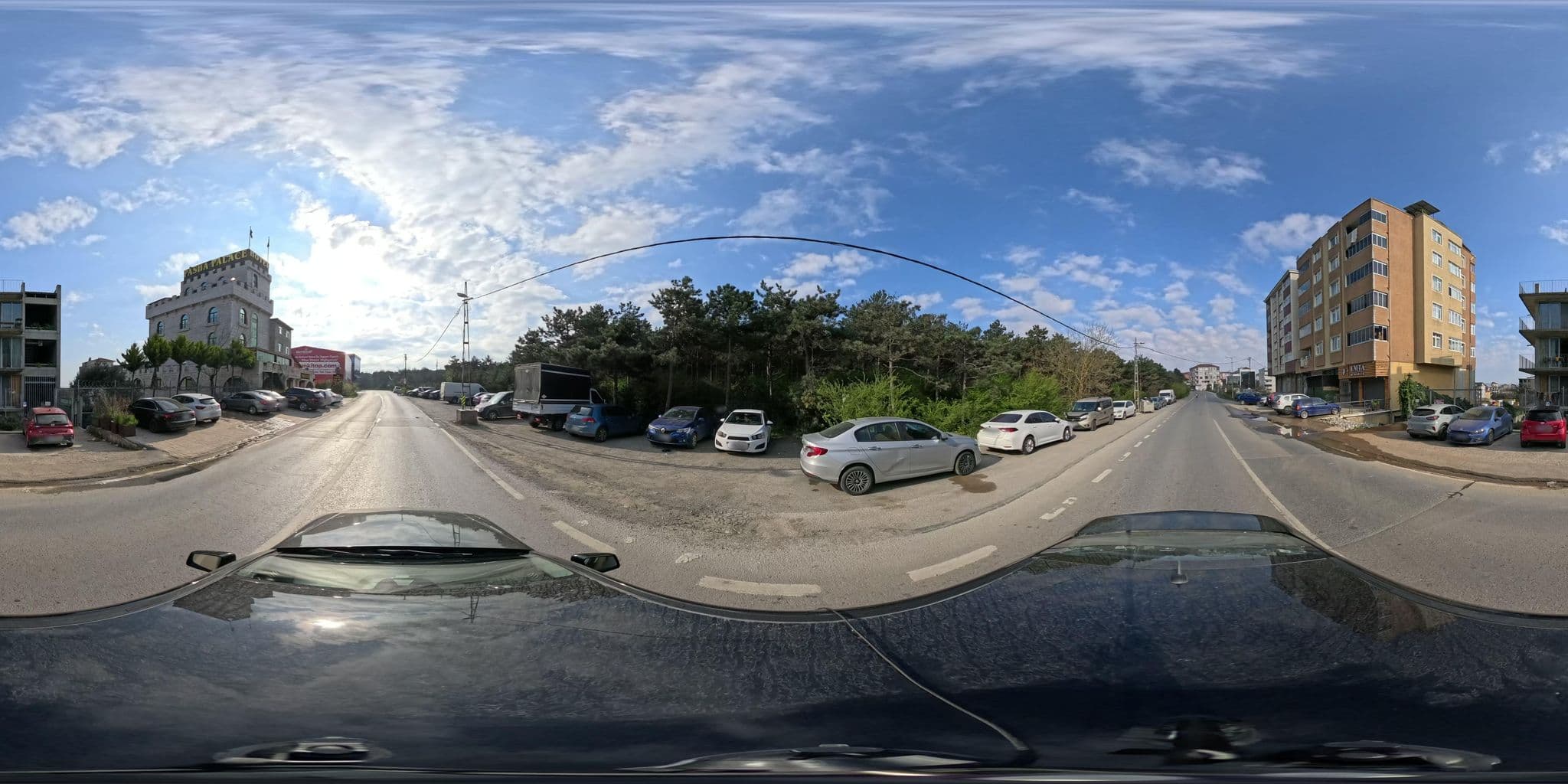Street view near Pasha Palace Hotel, Ataşehir — © burakonder (CC BY-SA · Mapillary)