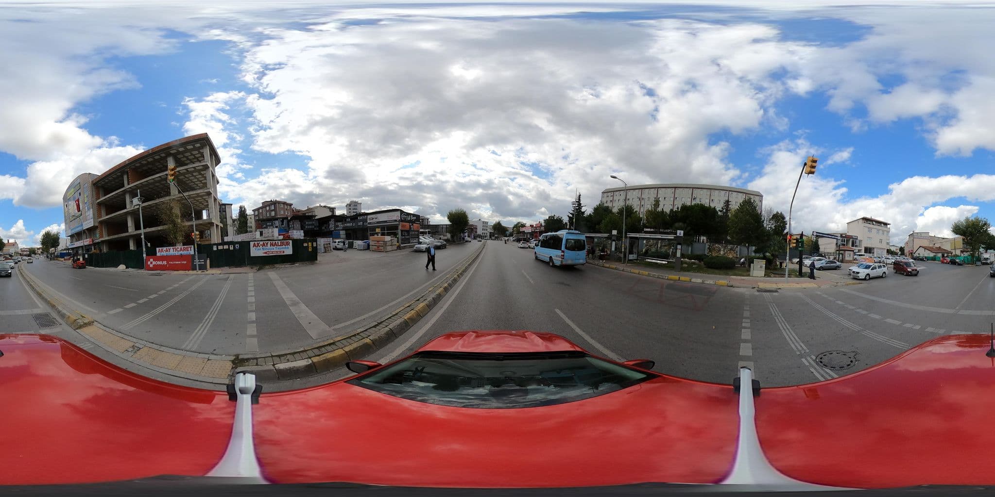 Street view near Swissotel GÃ¶cek Marina Resort Istanbul, Umraniye — © ademturkmen (CC BY-SA · Mapillary)