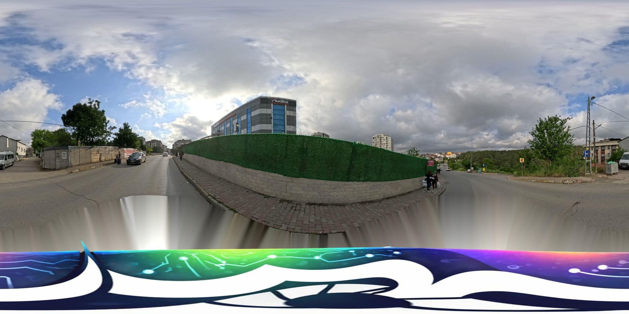 Street view near swiss hotel izmir, Sultanbeyli — © burakonder (CC BY-SA · Mapillary)