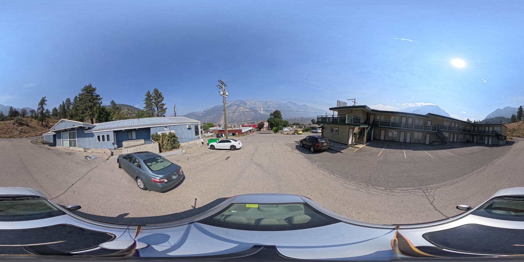 Street view near 4 Pines Motel, Lillooet — © danielcomcom (CC BY-SA · Mapillary)
