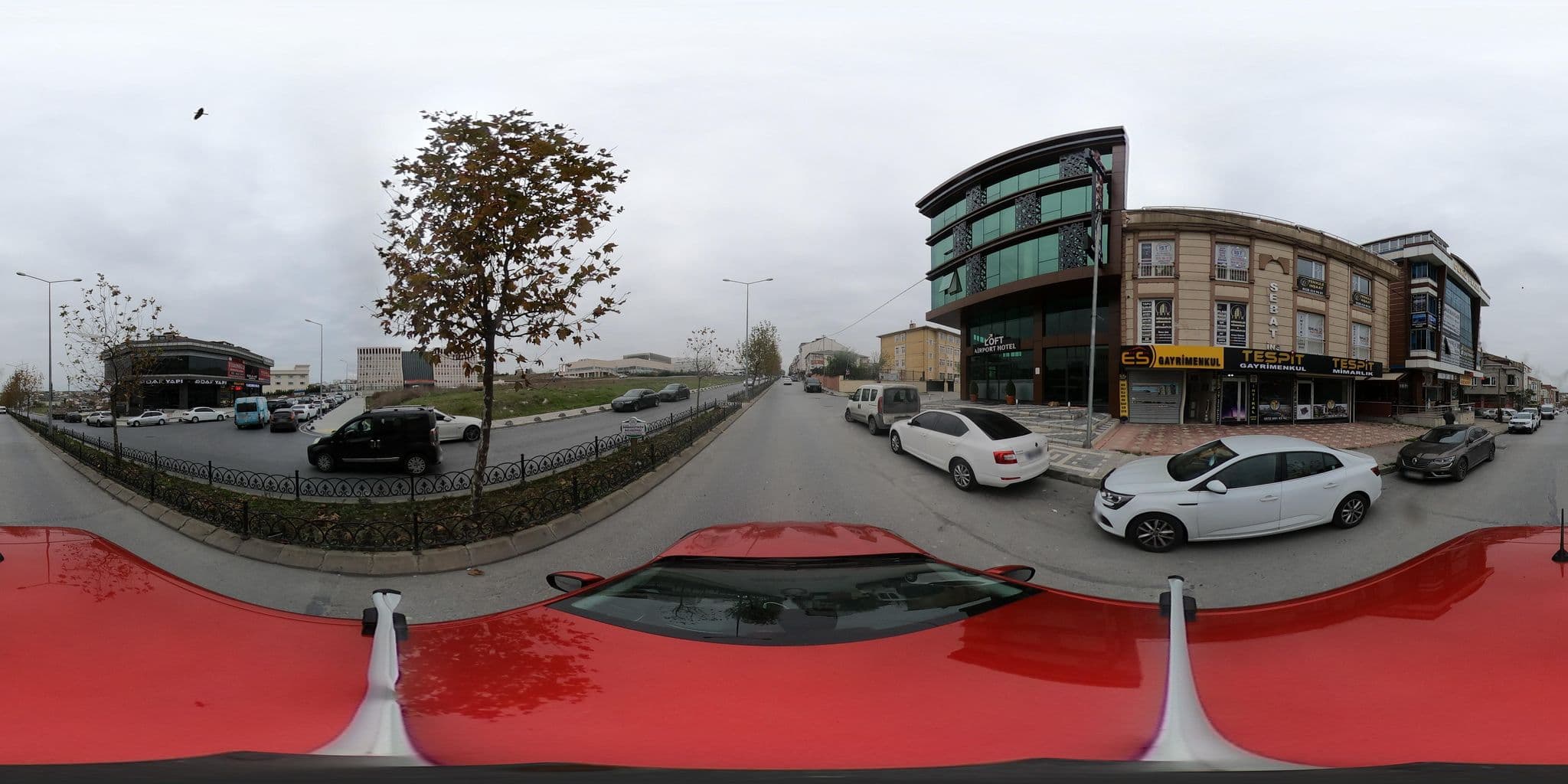 Street view near Loft Airport Hotel, Arnavutköy — © ademturkmen (CC BY-SA · Mapillary)