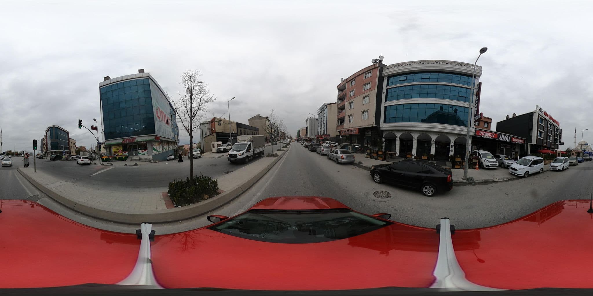 Street view near İstport Garden Hotel, Arnavutköy — © ademturkmen (CC BY-SA · Mapillary)