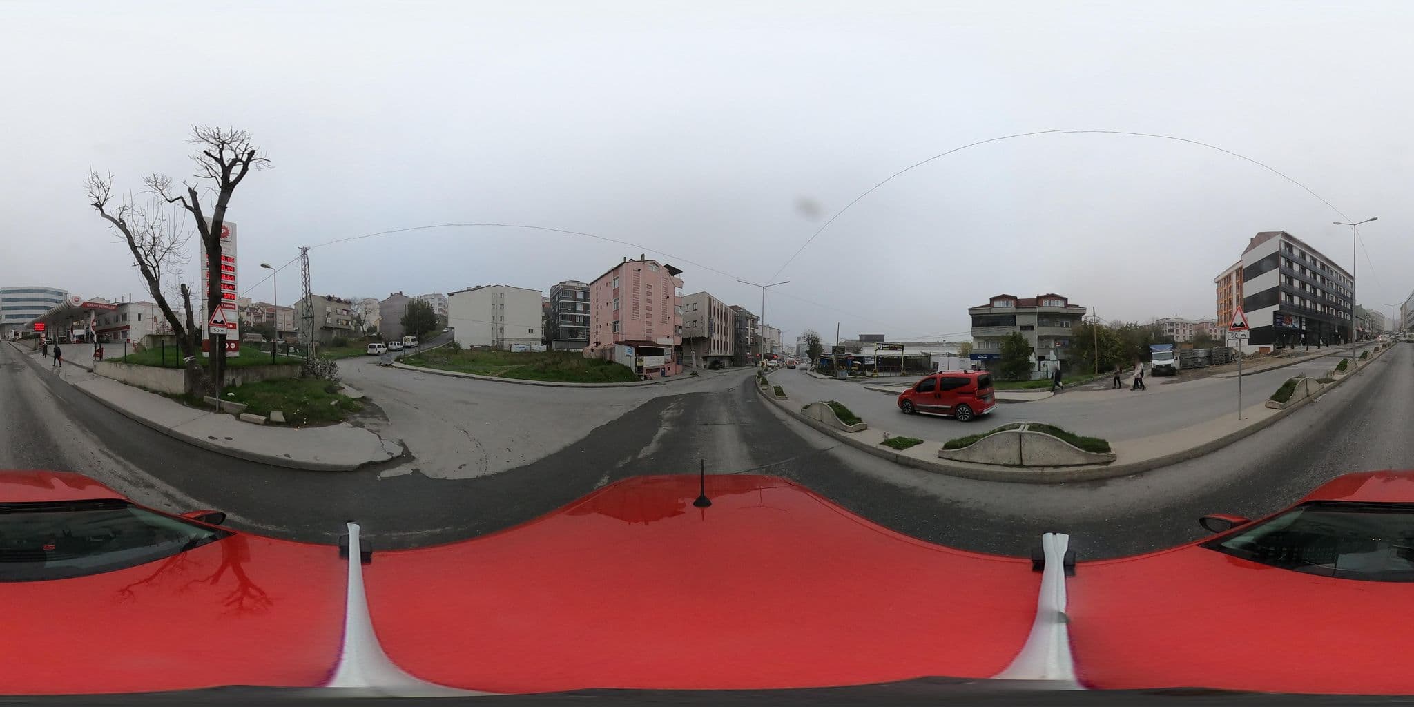 Street view near Gloria Airport Hotel, Arnavutköy — © ademturkmen (CC BY-SA · Mapillary)