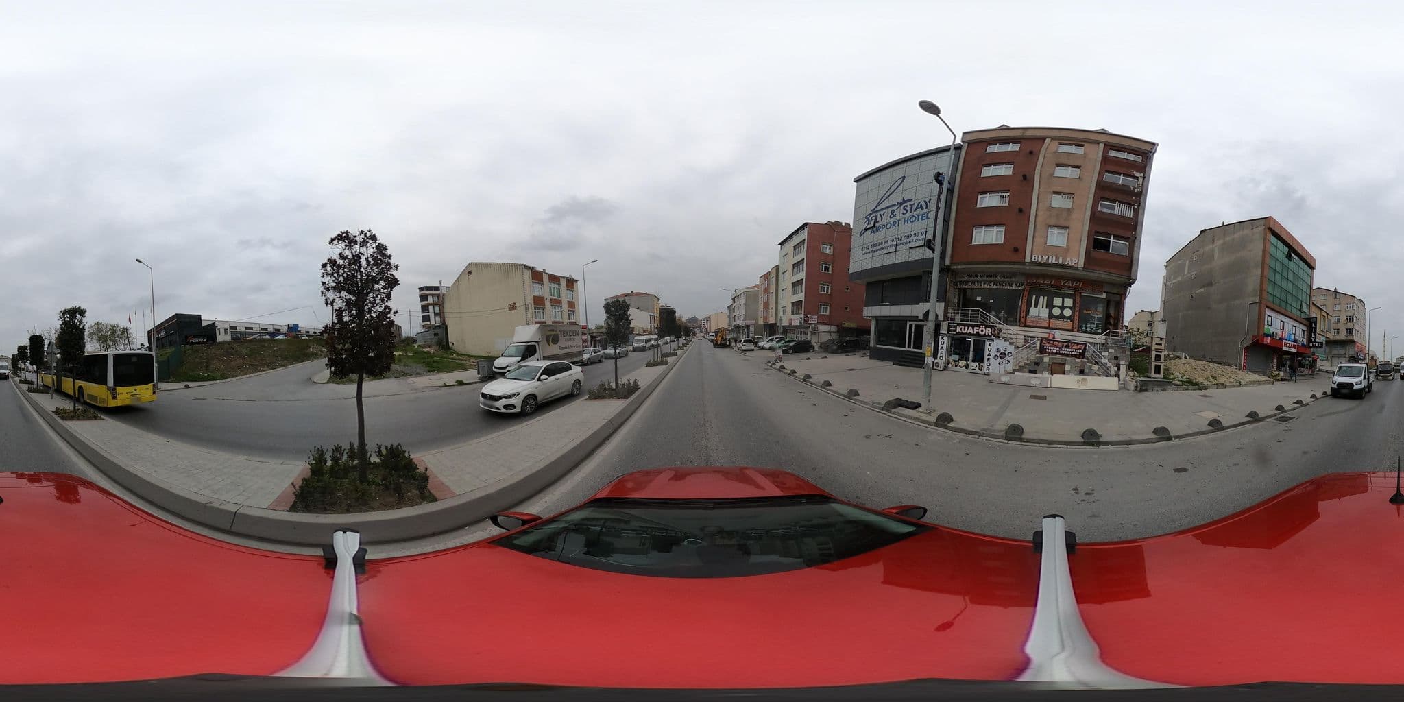 Street view near Mahsun House Airport Otel, Arnavutköy — © ademturkmen (CC BY-SA · Mapillary)