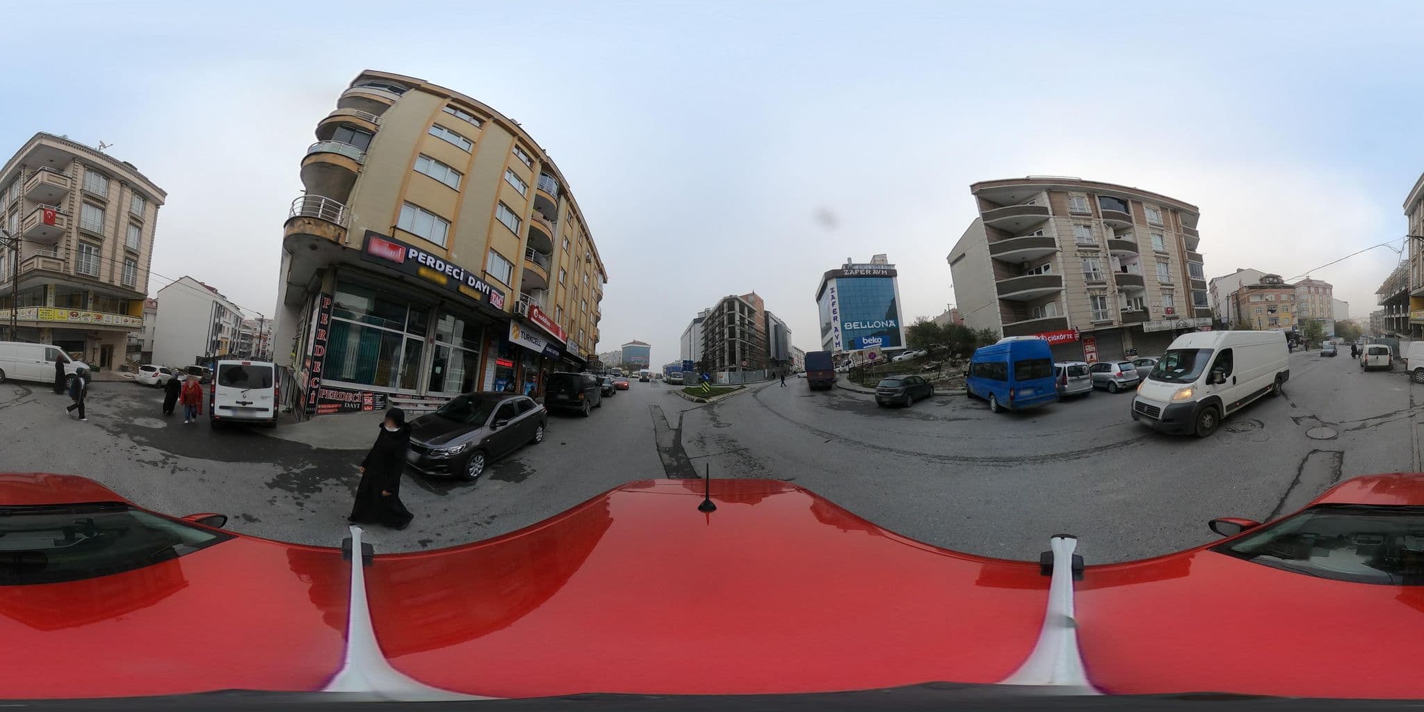 Street view near İstanbul City Airport Hotel, Arnavutköy — © ademturkmen (CC BY-SA · Mapillary)