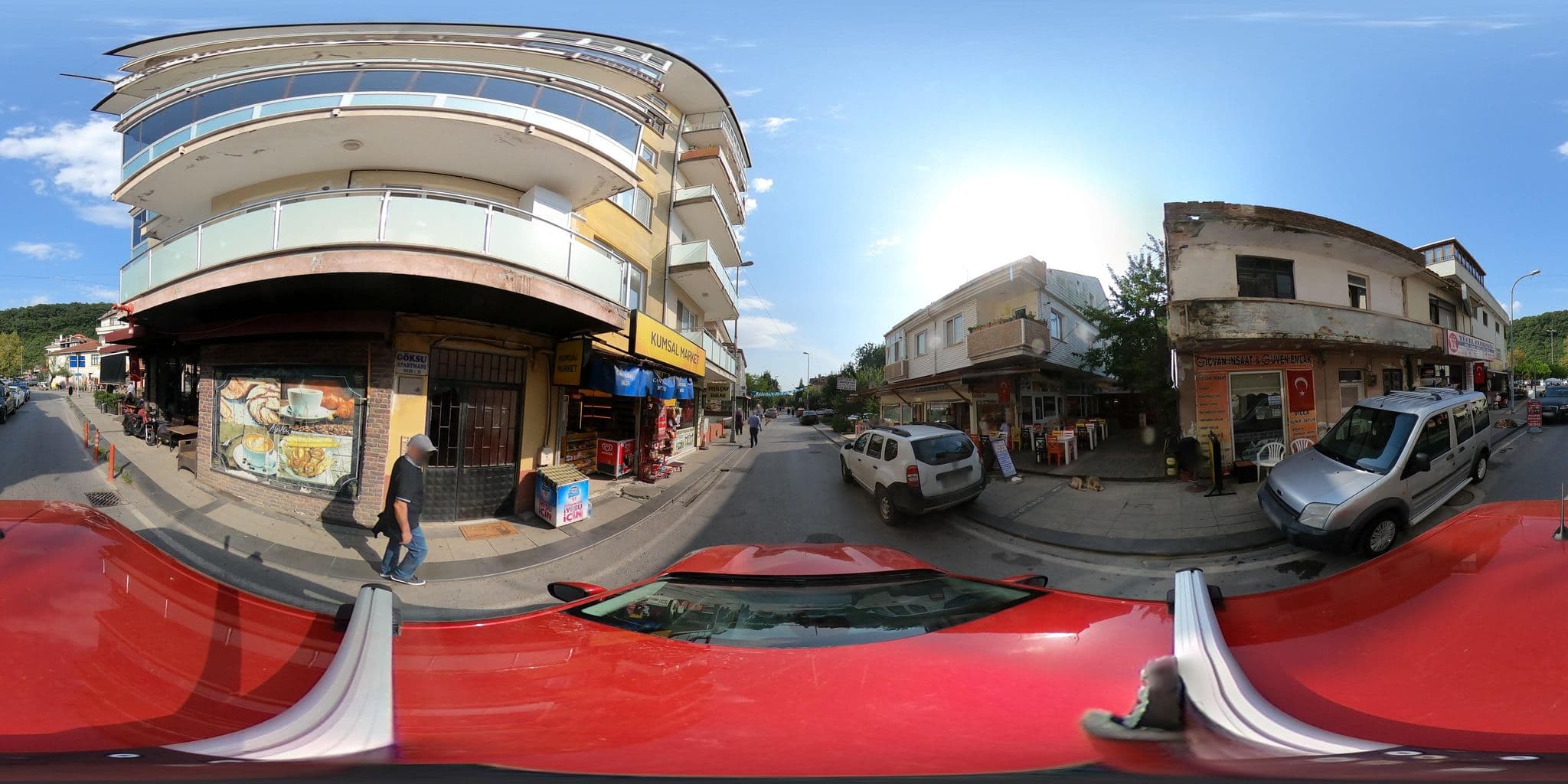 Street view near Göksu Apart Otel & Bungalov, Ağva — © ademturkmen (CC BY-SA · Mapillary)