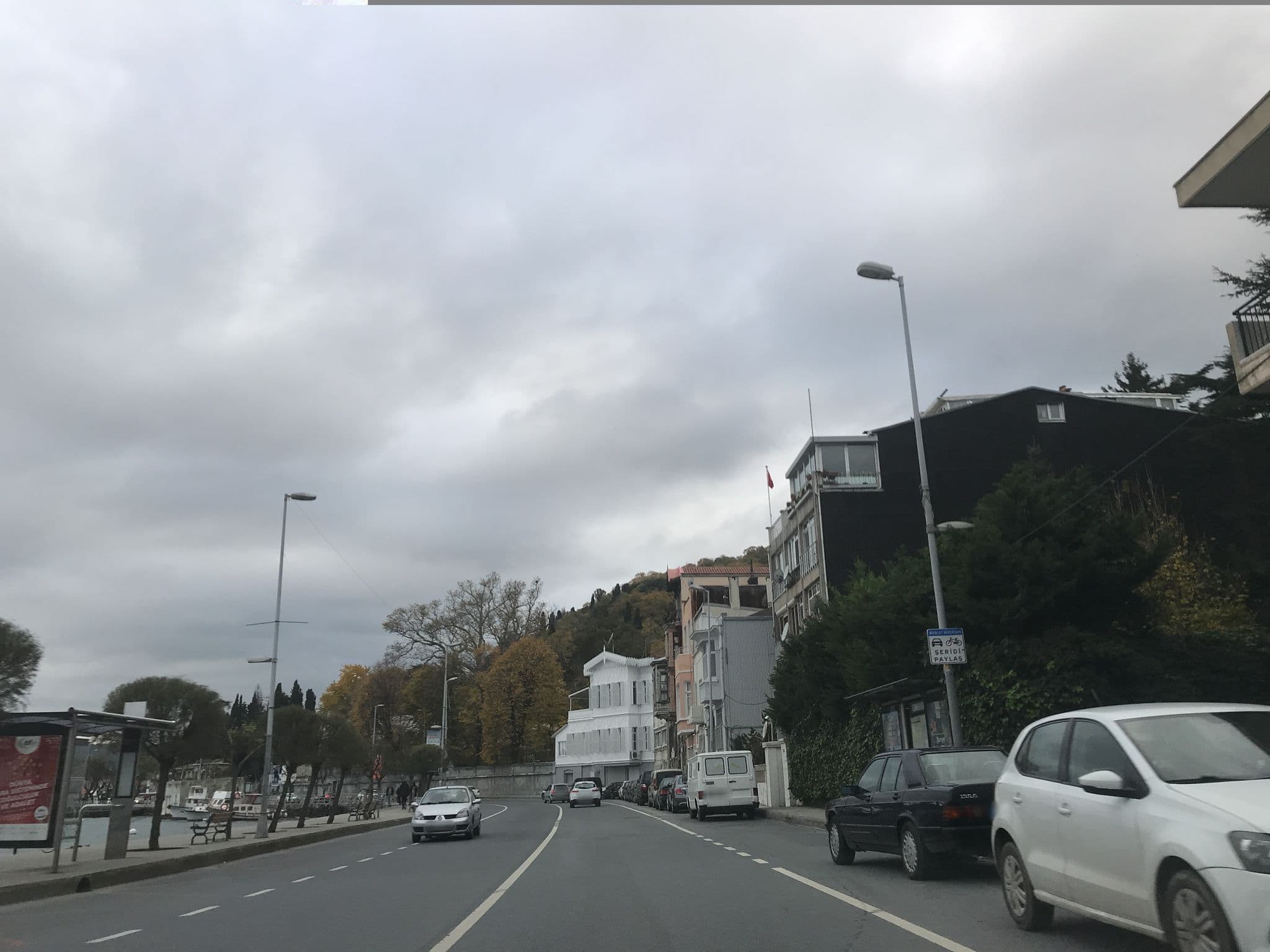 Street view near Hotel Marina, Büyükdere — © ferahkoksal (CC BY-SA · Mapillary)