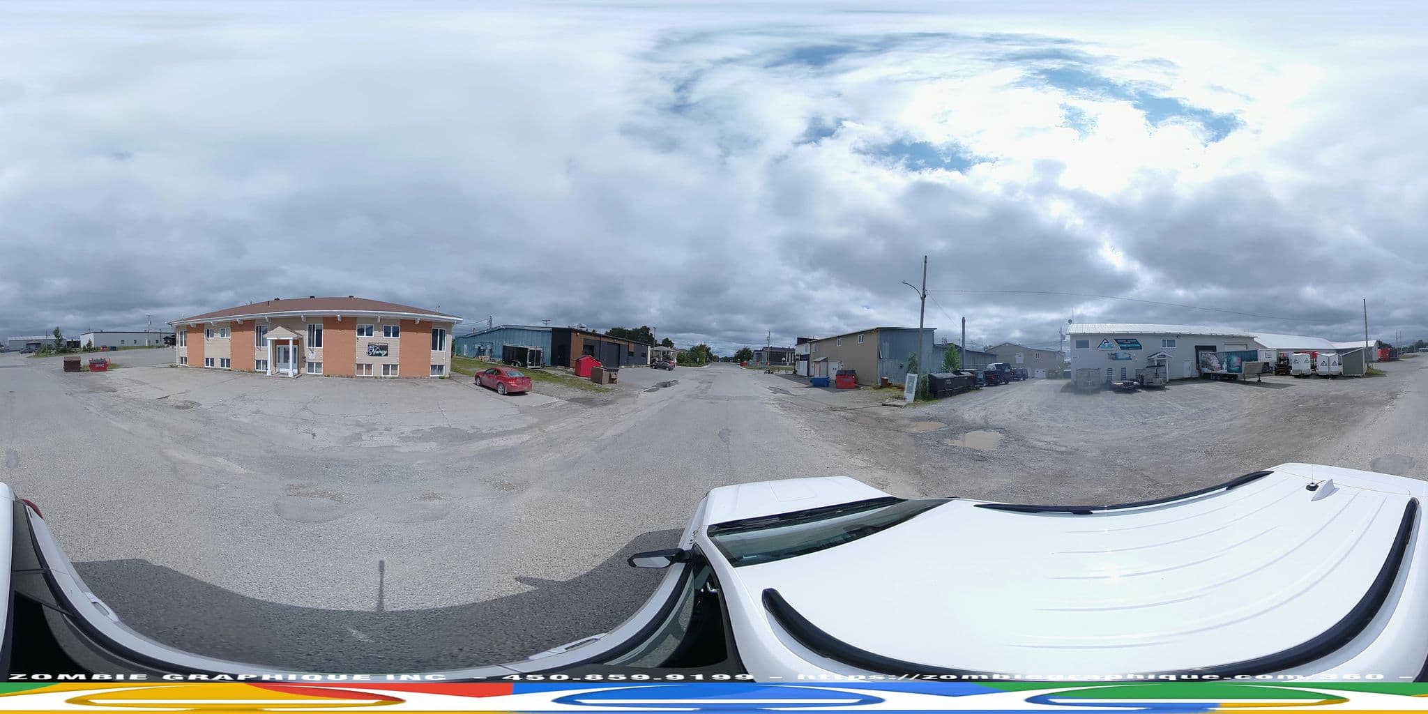 Street view near Auberge chez Nancy, Chibougamau — © zombiegraph (CC BY-SA · Mapillary)