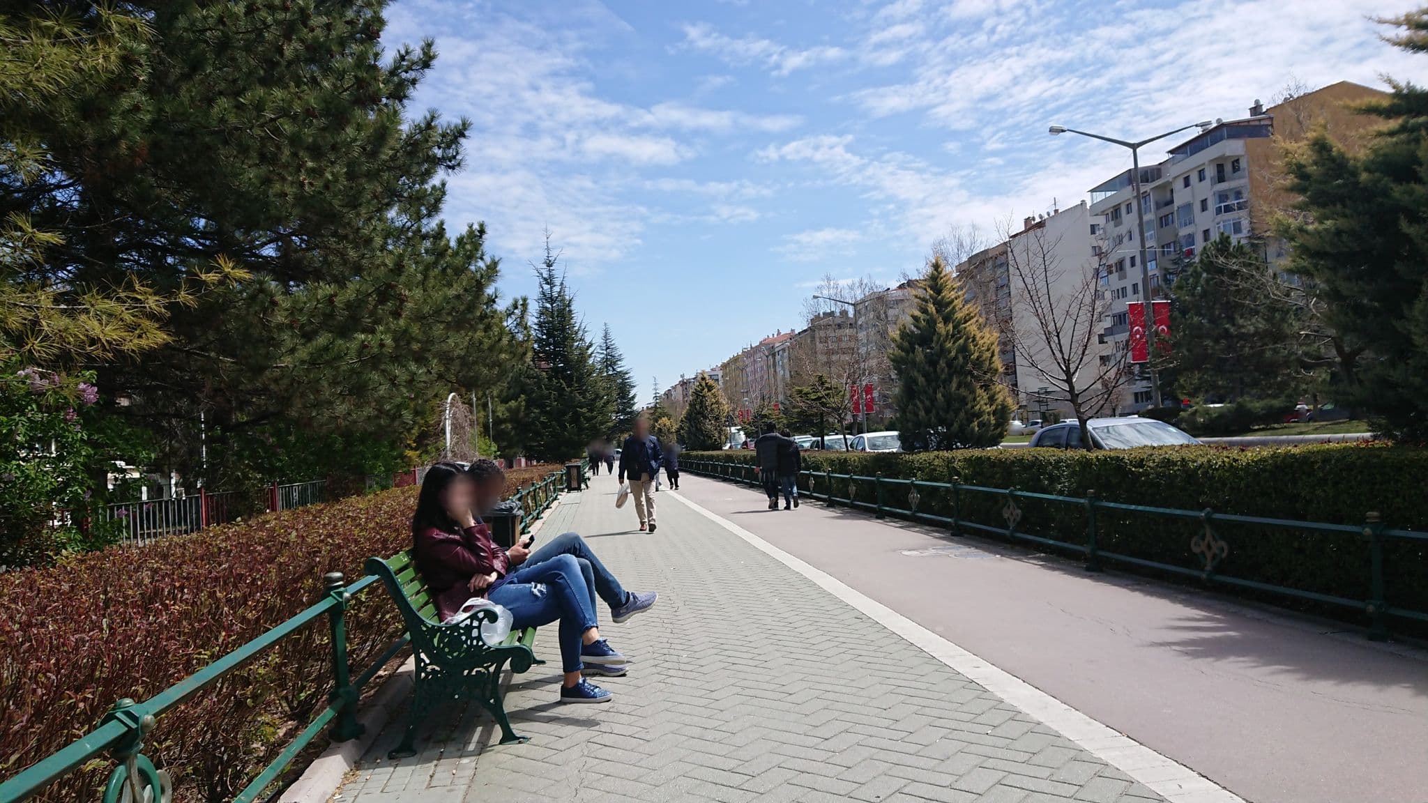 Street view near Eskişehir Ögretmenevi, Eskişehir — © kubikanber (CC BY-SA · Mapillary)