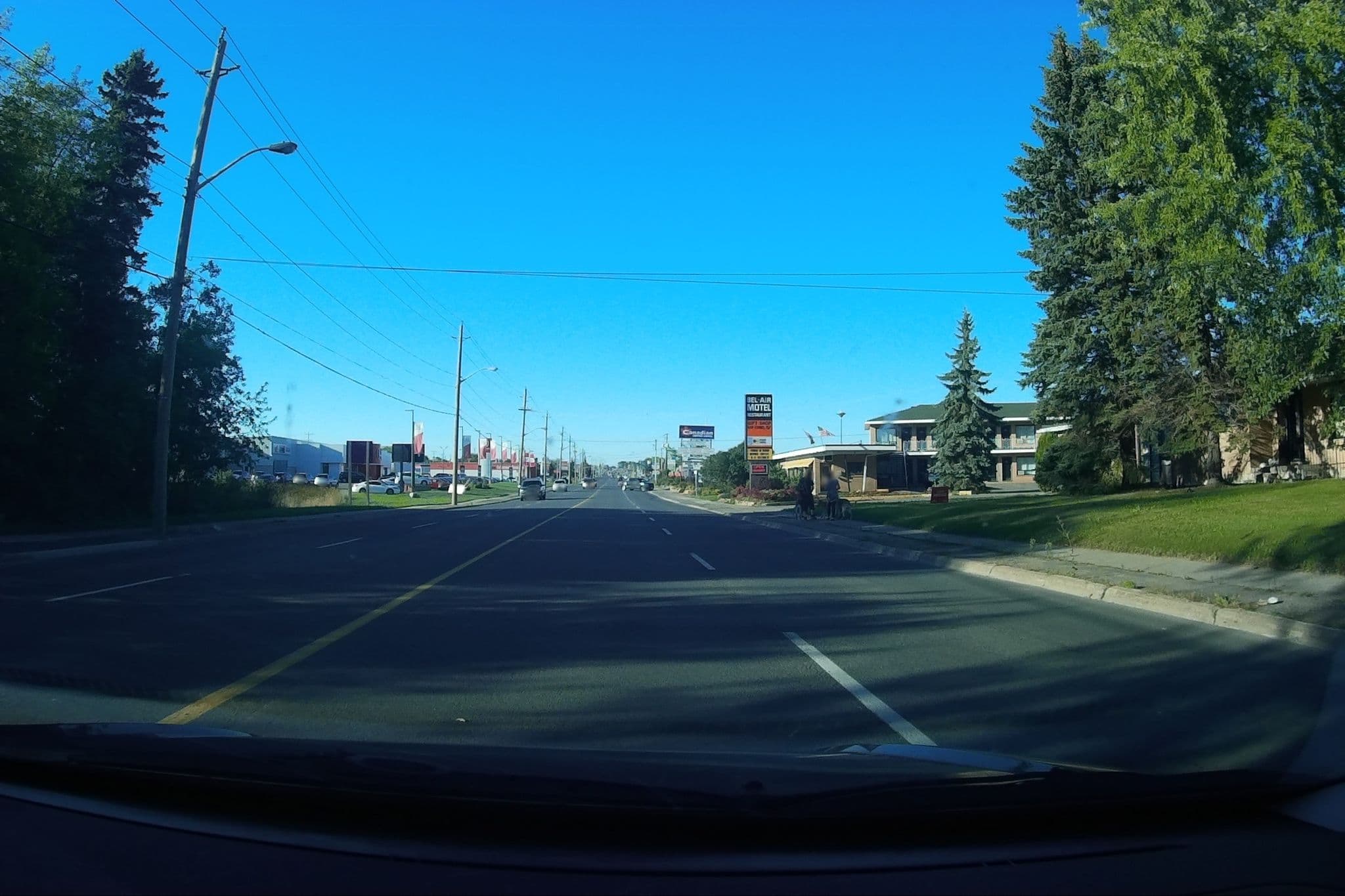 Street view near Bel Air Motel, Sault Ste. Marie — © didymops (CC BY-SA · Mapillary)